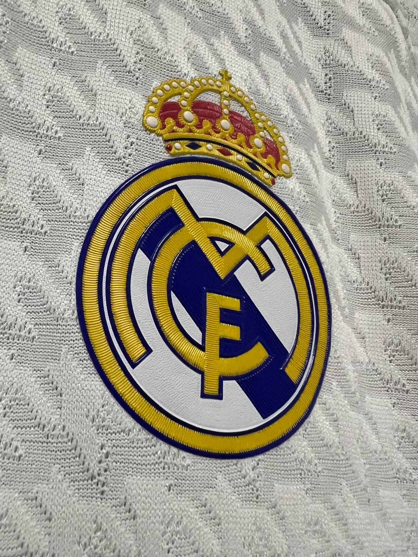 24-25 season Real Madrid home jersey Mbappe Vinicius Bellingham