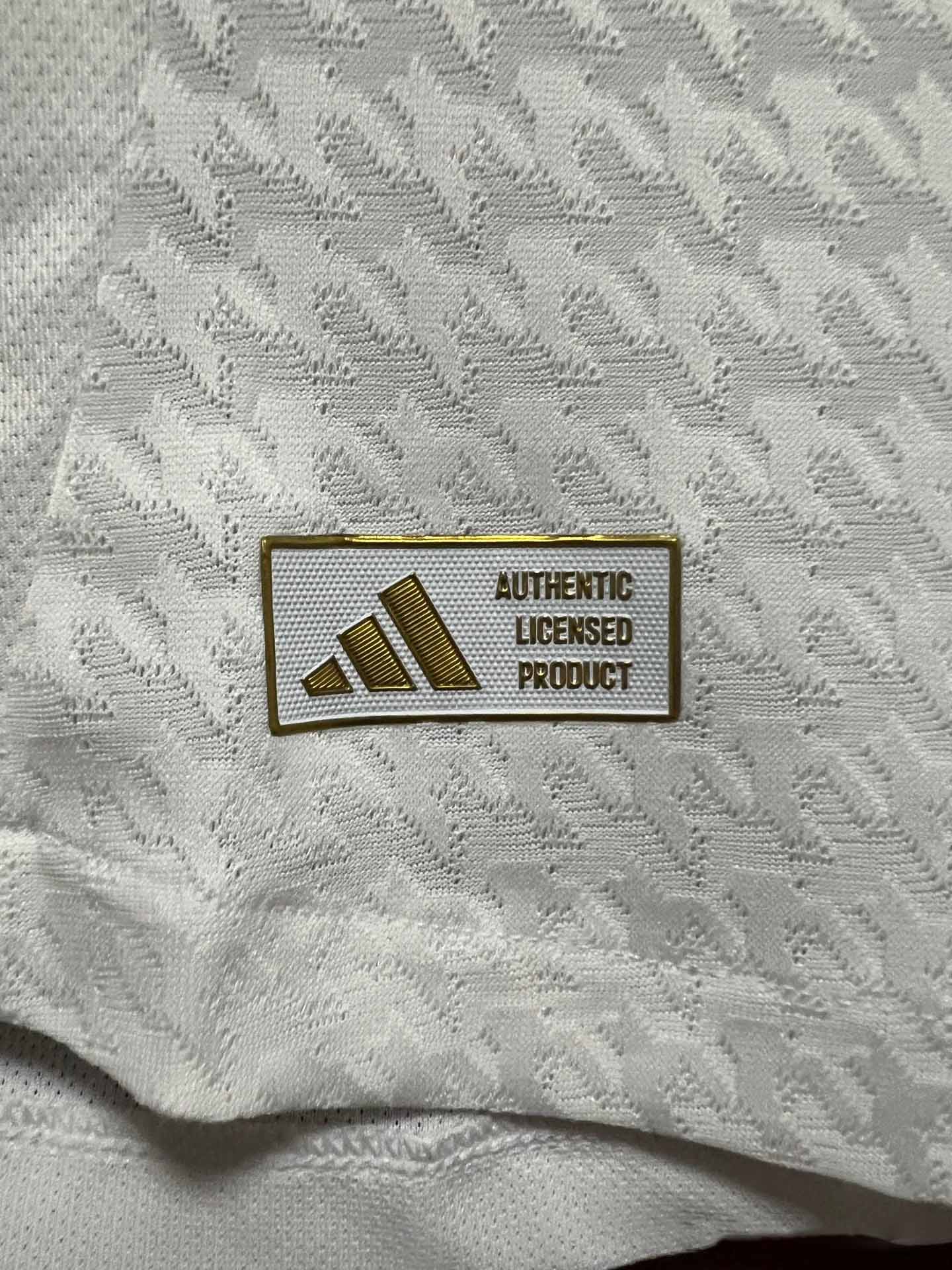 24-25 season Real Madrid home jersey Mbappe Vinicius Bellingham