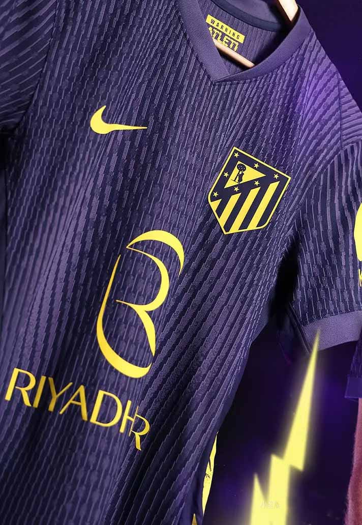 25-26 season Atletico Madrid away jersey