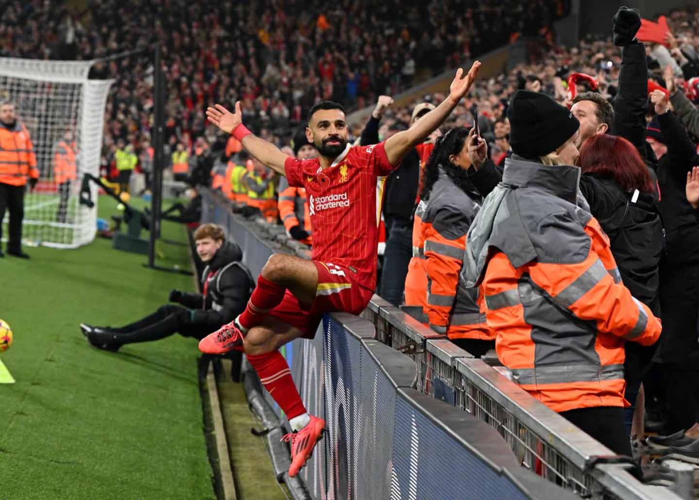 24-25 season Liverpool Champions League commemorative jersey Salah, Luis Dias, Trent Arnold, Jones