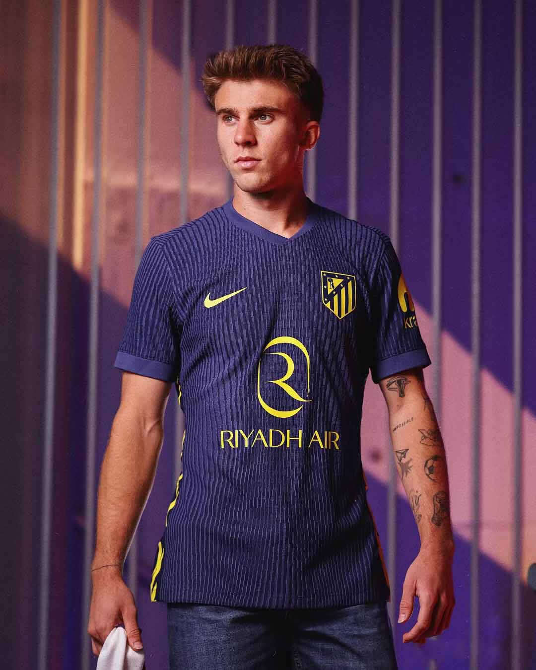 25-26 season Atletico Madrid away jersey