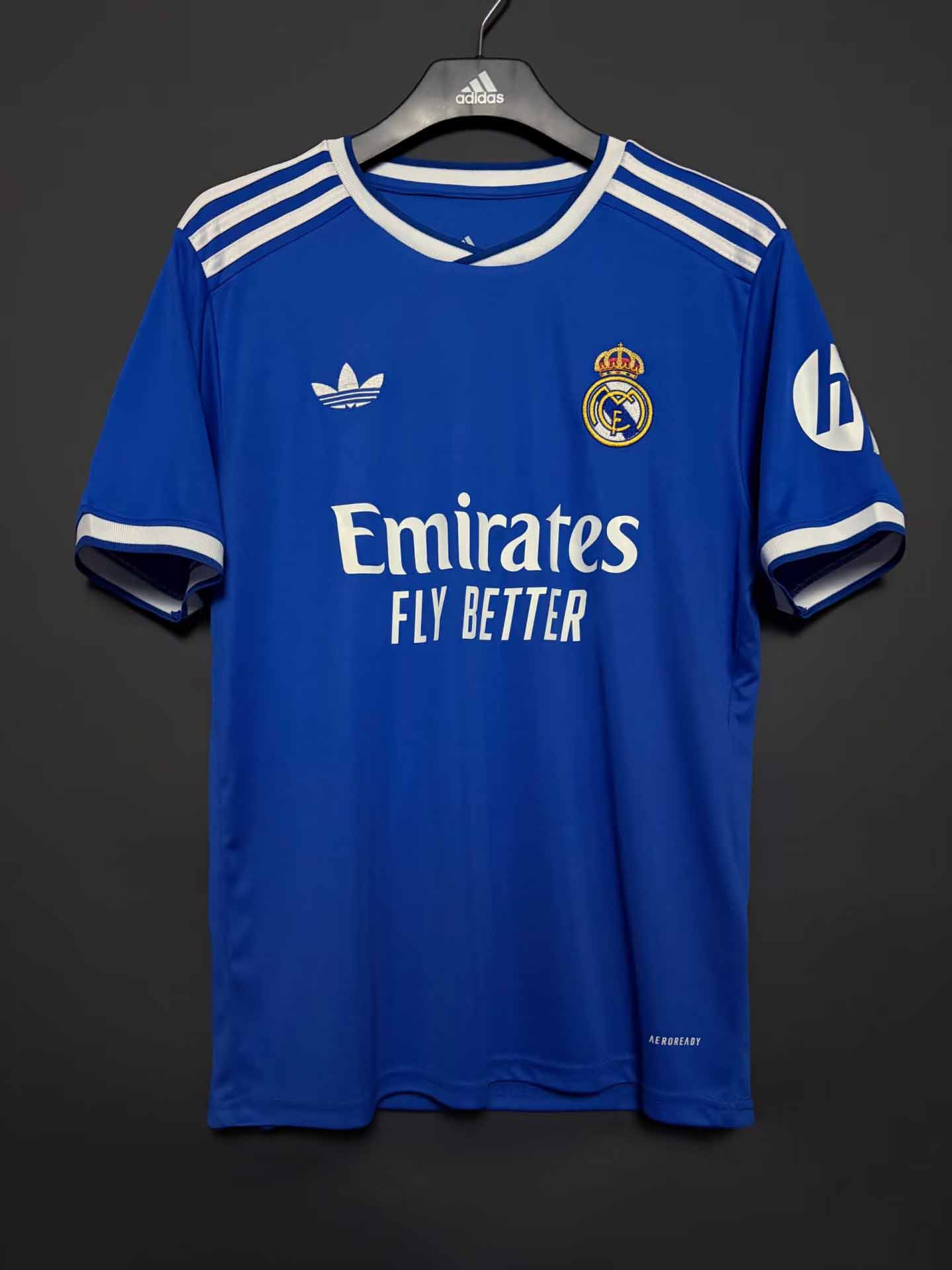 25-26 season Real Madrid second away jersey Mbappe Vinicius Bellingham