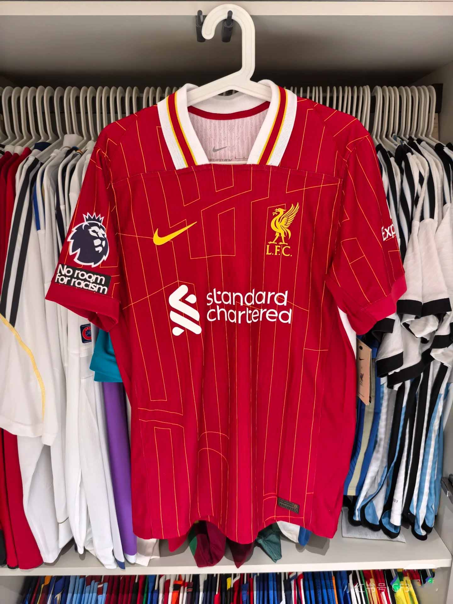 24-25 Liverpool home jersey Salah, Luis Dias, Trent Arnold