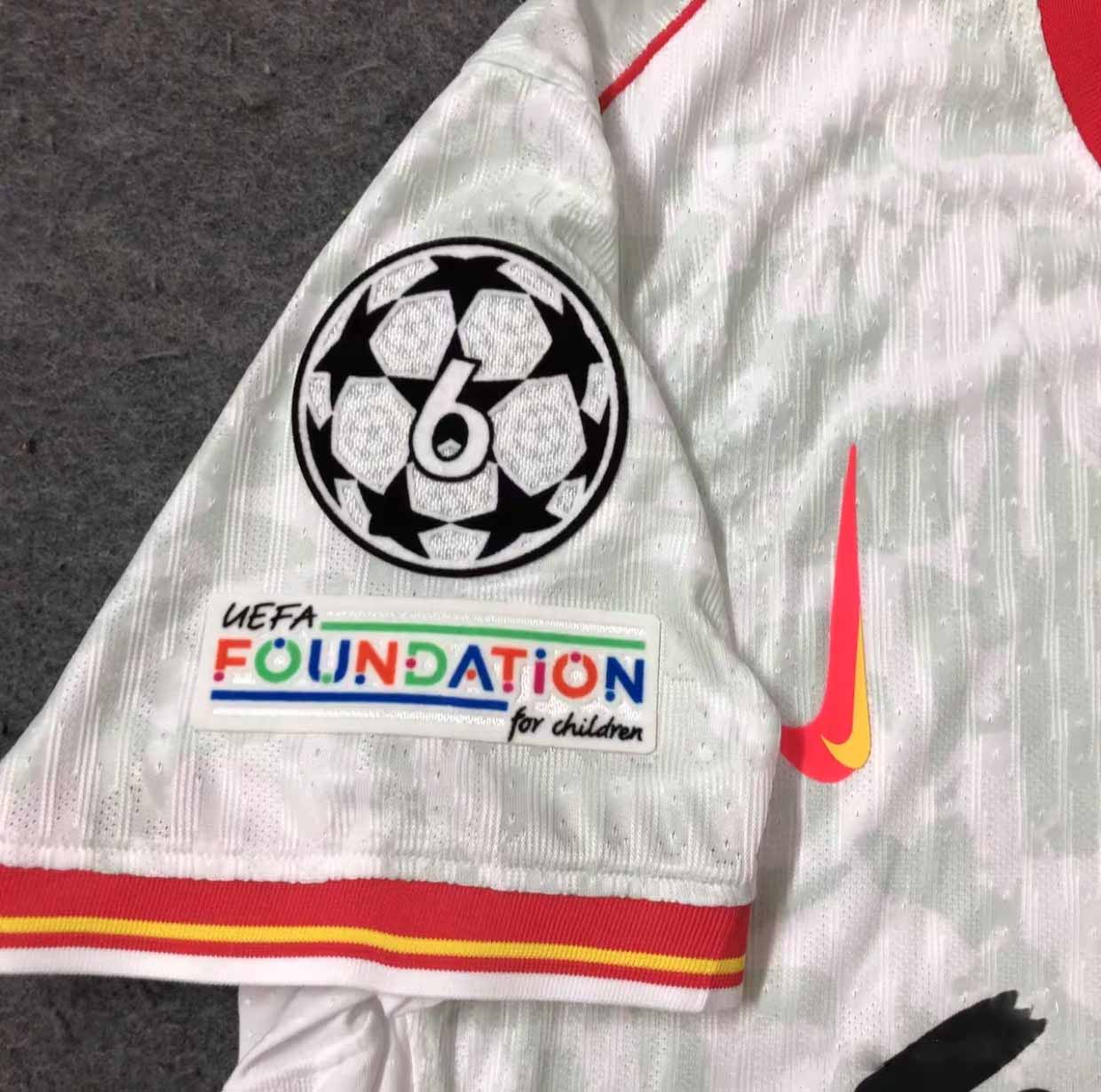 24-25 season Liverpool away jersey Salah, Luis Dias, Trent Arnold, Jones