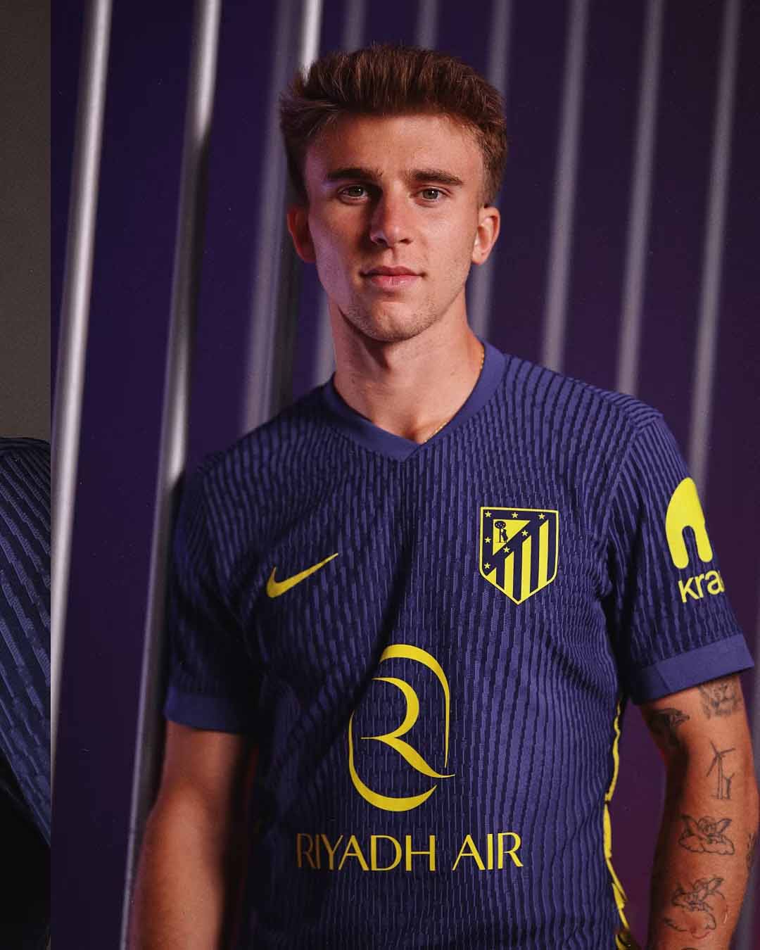 25-26 season Atletico Madrid away jersey