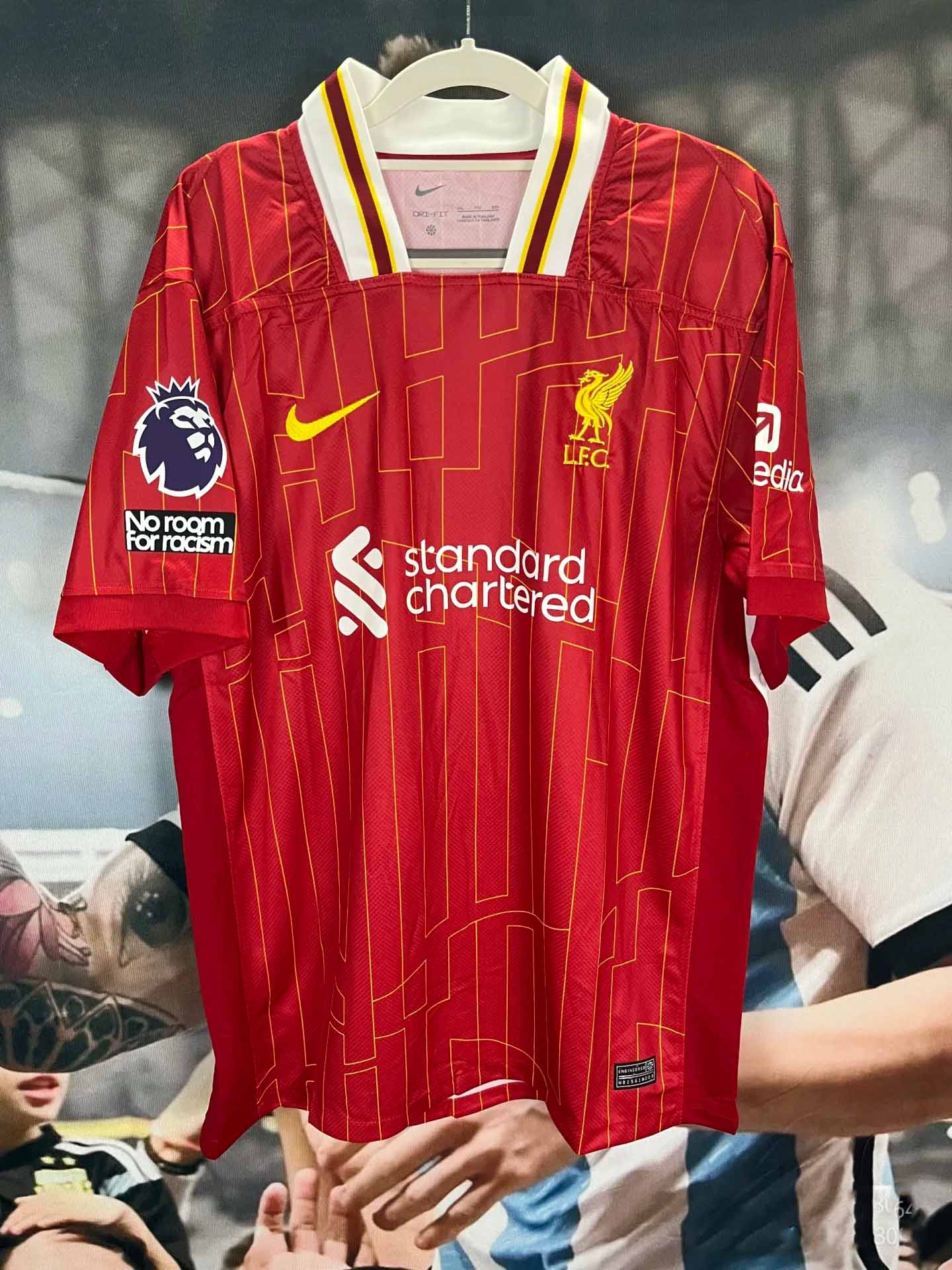 24-25 Liverpool home jersey Salah, Luis Dias, Trent Arnold