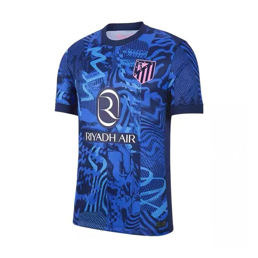 24-25 season Atletico Madrid away jersey Alvarez, Alexander Soros, Griezmann