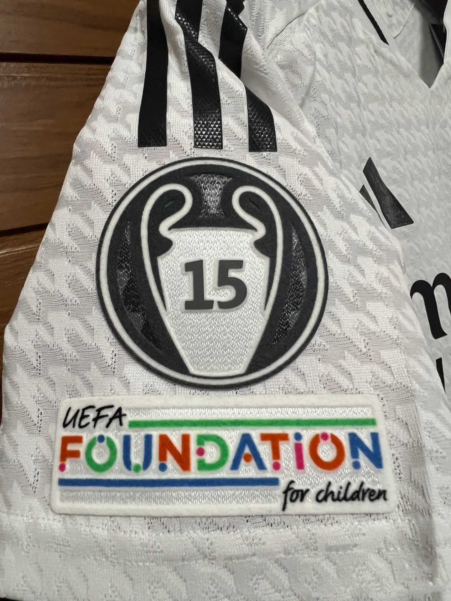 24-25 season Real Madrid home jersey Mbappe Vinicius Bellingham