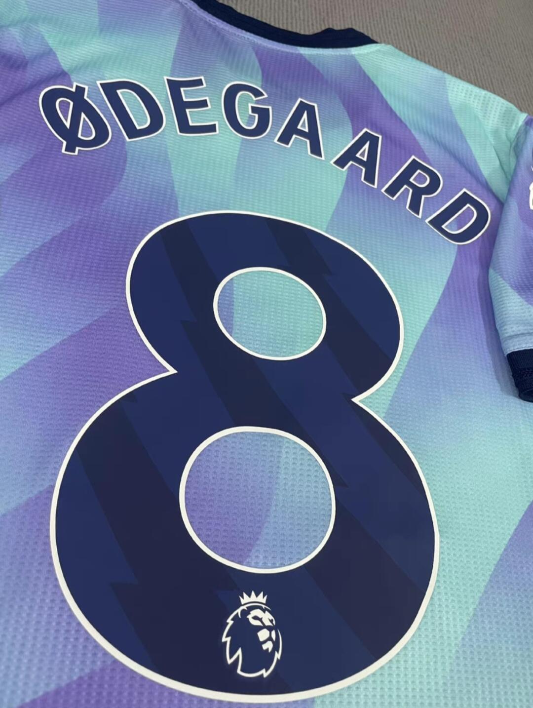 Arsenal away jersey 24-25 season, Kai Havertz, Martin Odegaard, Bukayo Saka