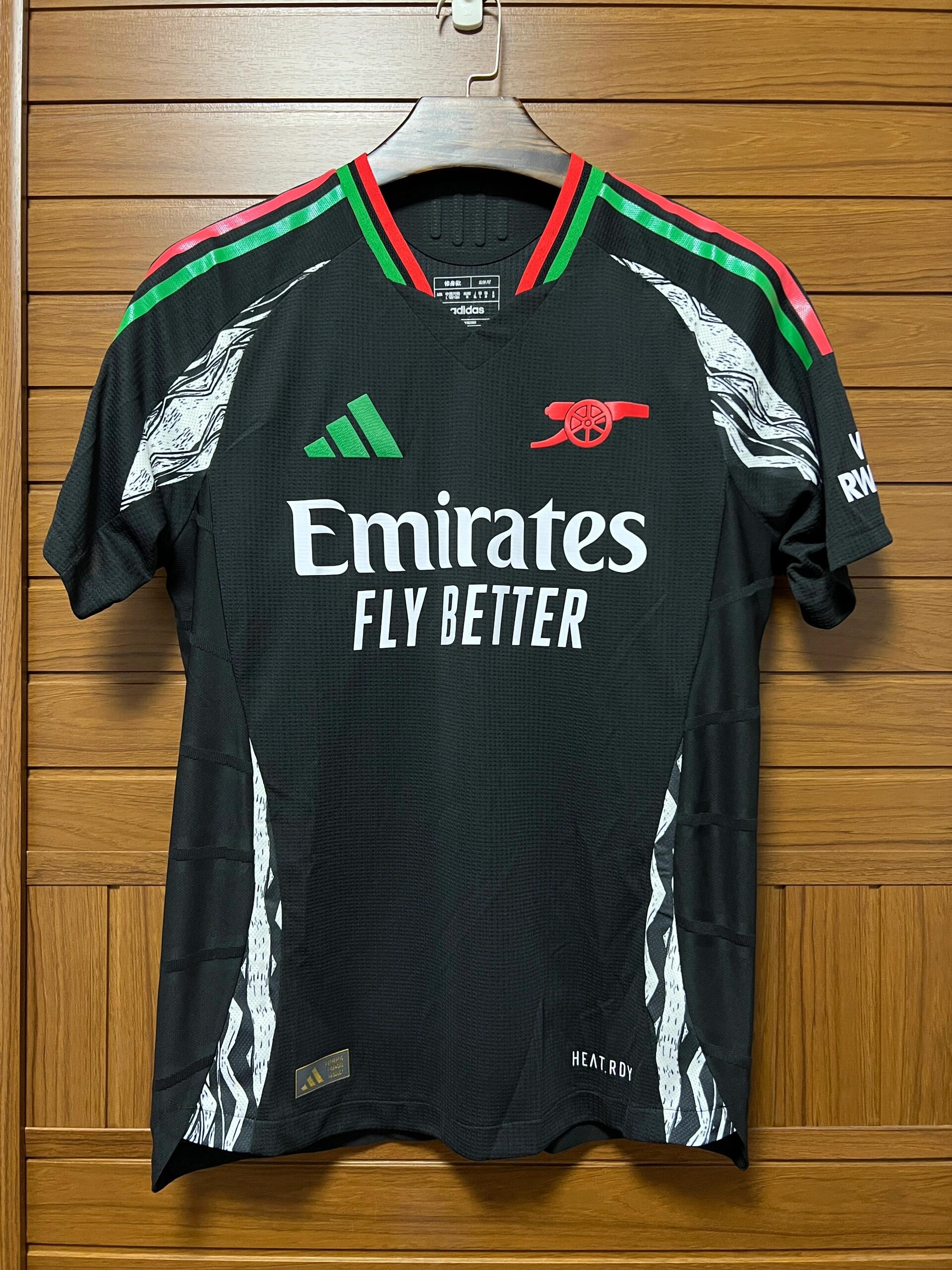 Arsenal away jersey 24-25 season, Kai Havertz, Martin Odegaard, Bukayo Saka