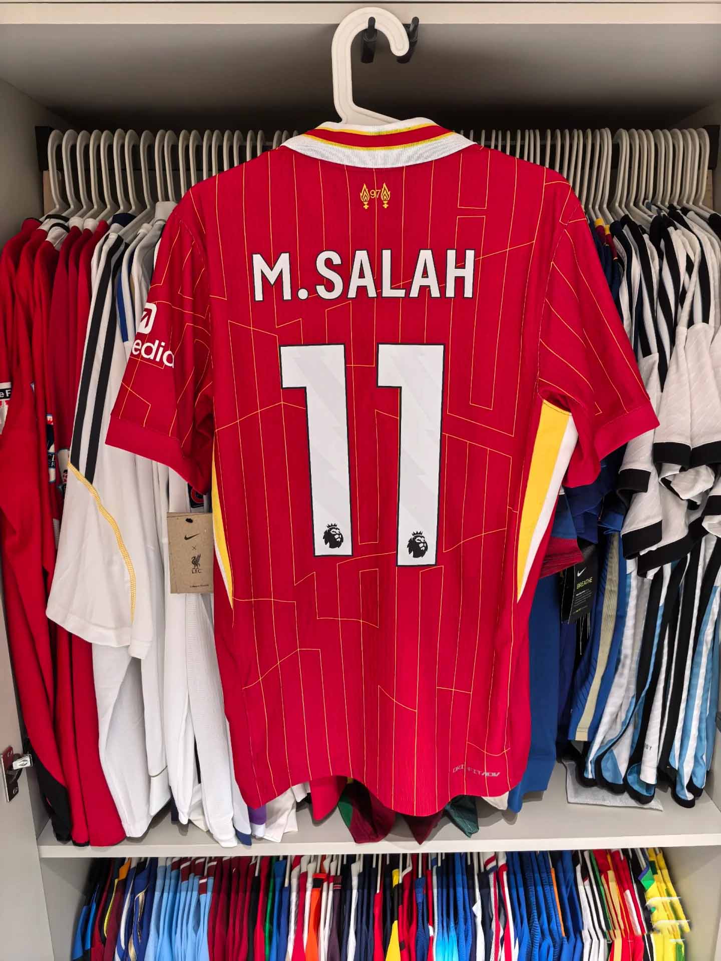 24-25 Liverpool home jersey Salah, Luis Dias, Trent Arnold