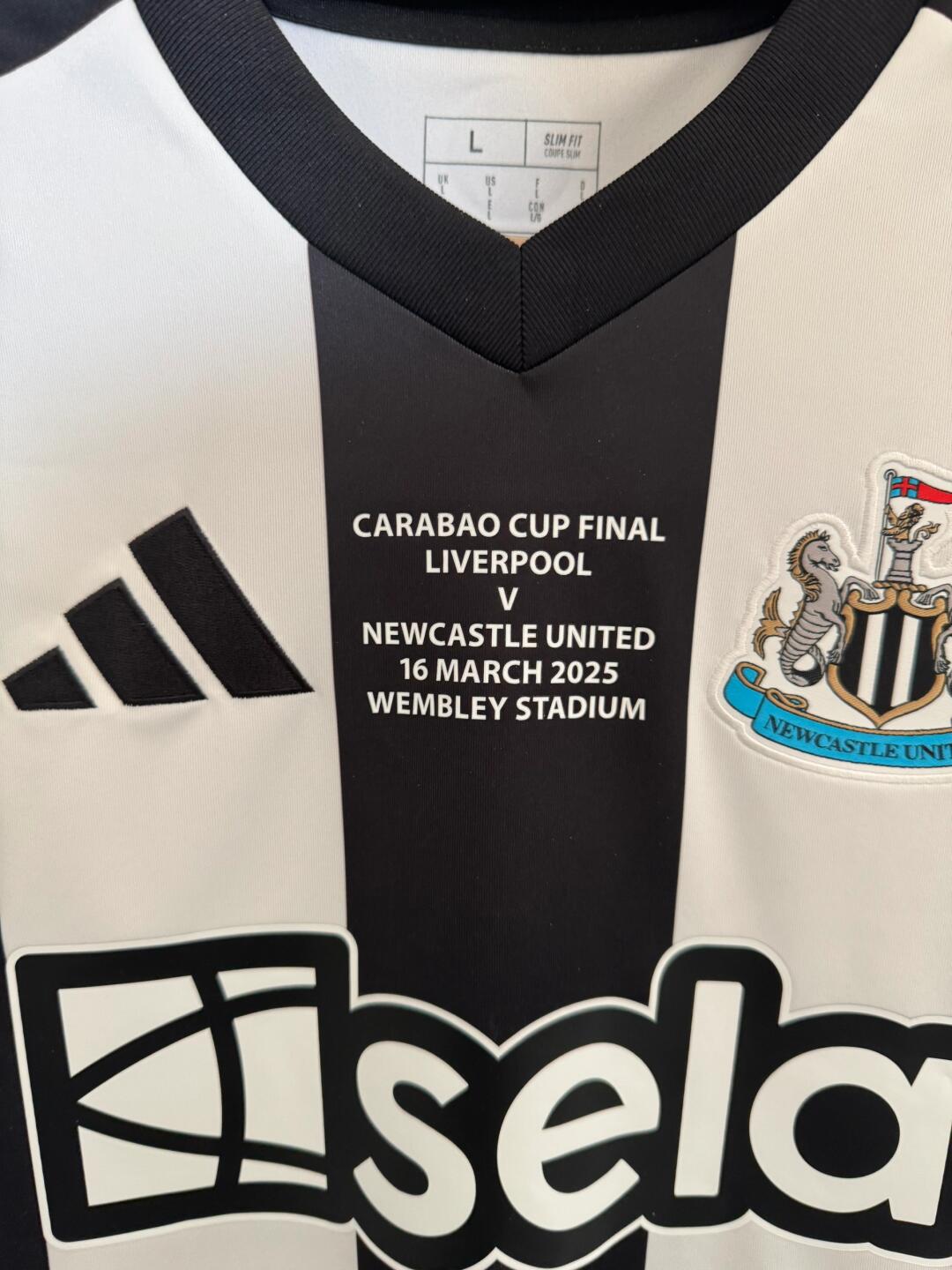 24-25 Newcastle United Champions Edition Jersey, Isaac, Harvey Barnes, Anthony Gordon, Ossula
