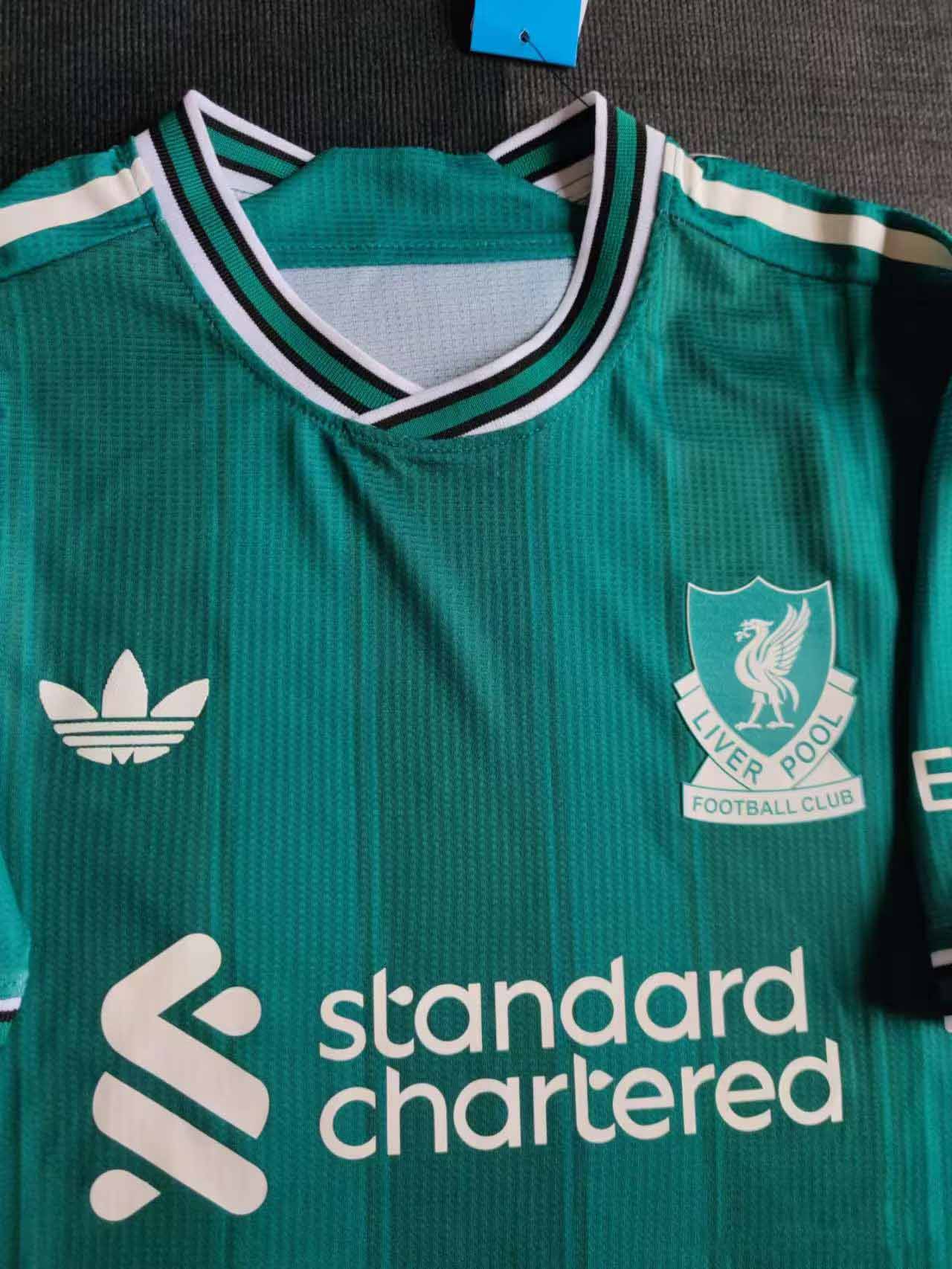 25-26 season Liverpool away jersey, Salah, Luis Dias, Trent Arnold, Jones