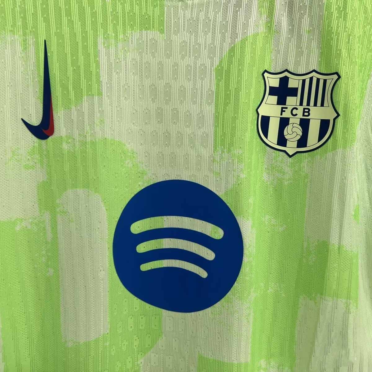 24-25 season Barcelona second away jersey Lewandowski, Yamaru and Rafinha