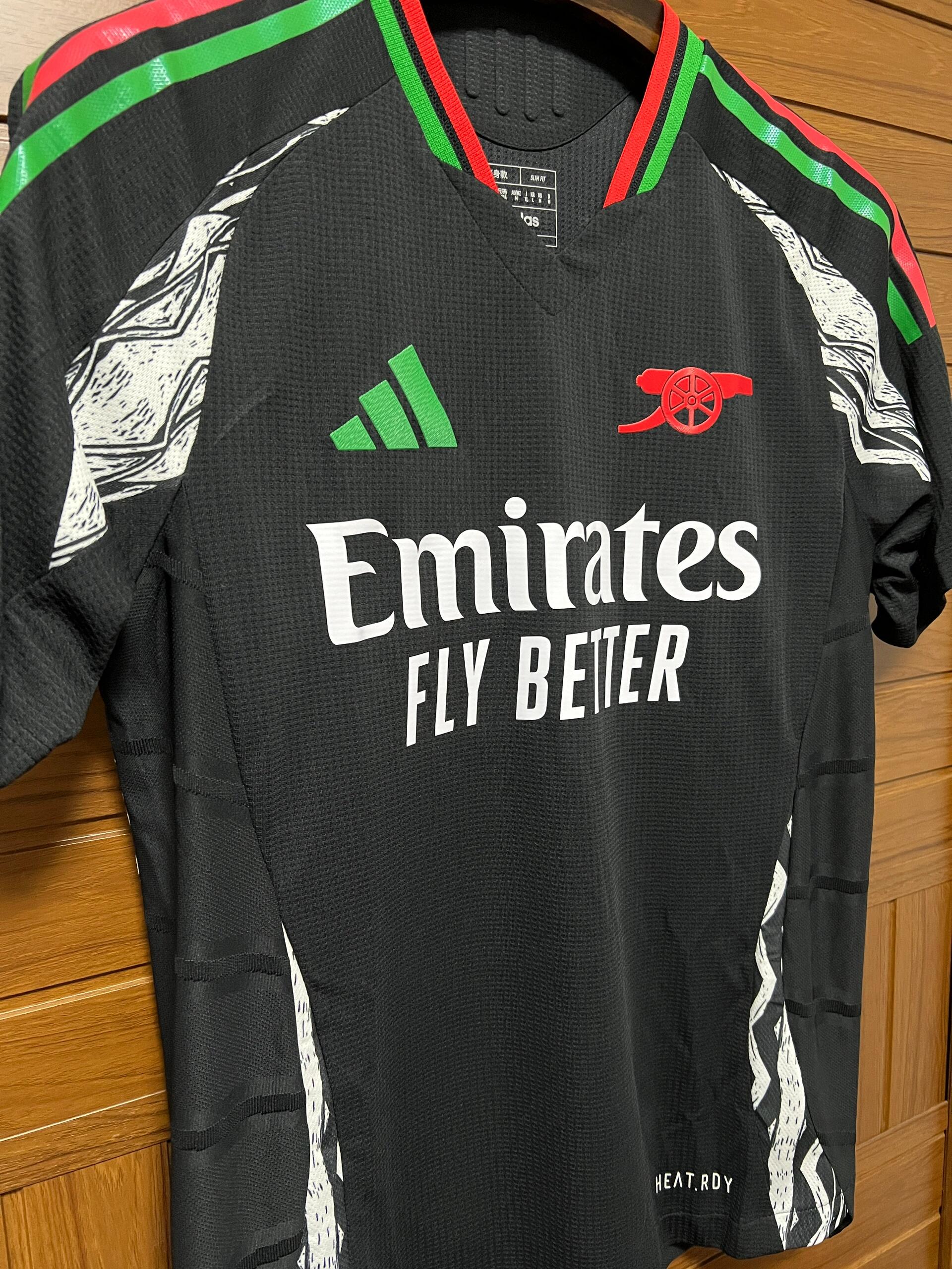 Arsenal away jersey 24-25 season, Kai Havertz, Martin Odegaard, Bukayo Saka