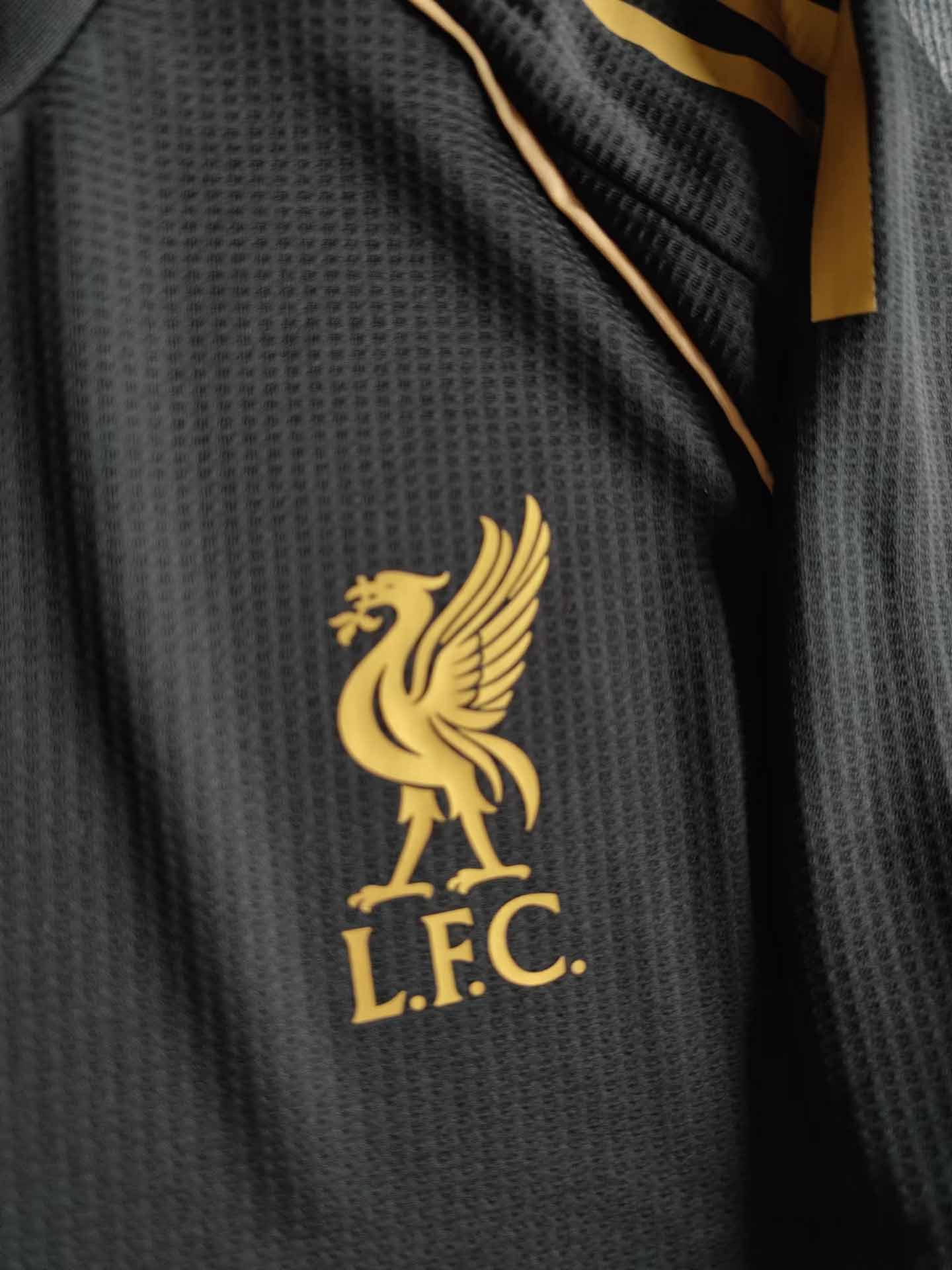 25-26 season Liverpool black and gold special edition jersey, Salah, Luis Dias, Trent Arnold, Jones
