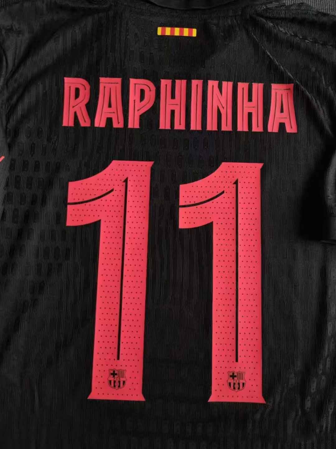 24-25 season Barcelona away jersey Lewandowski, Yamaru and Rafinha