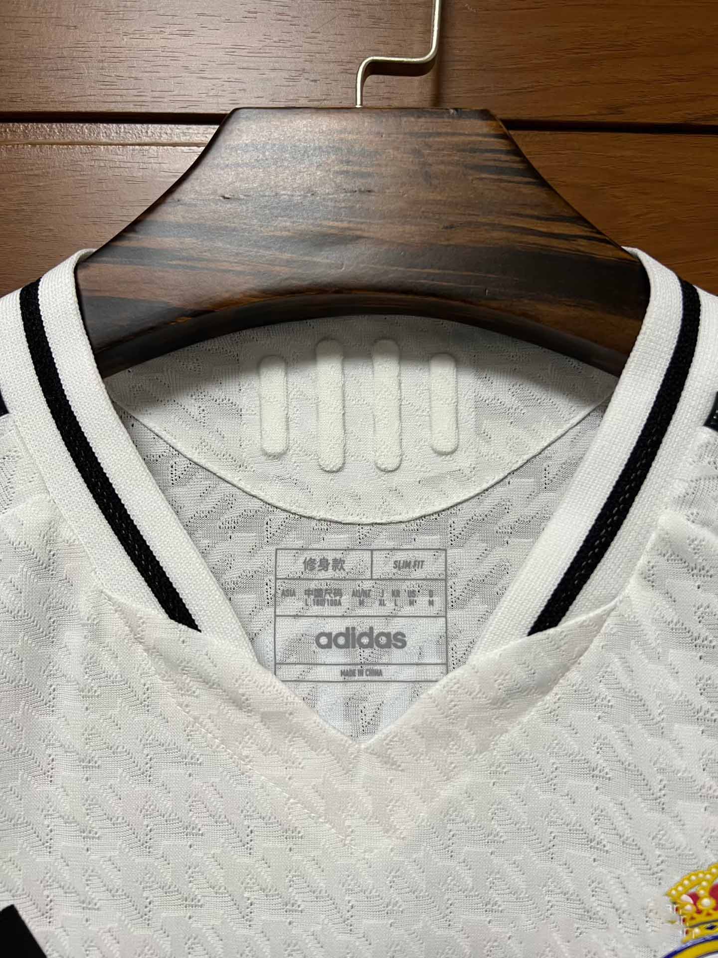 24-25 season Real Madrid home jersey Mbappe Vinicius Bellingham