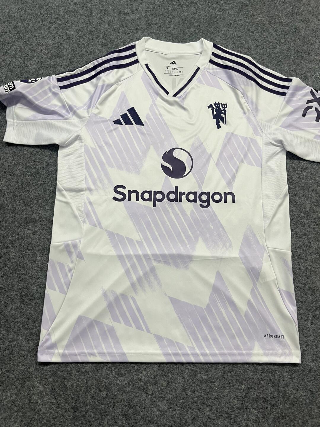 25-26 season Manchester United away jersey, Amad, Ghanacho, Rashford, Martinez
