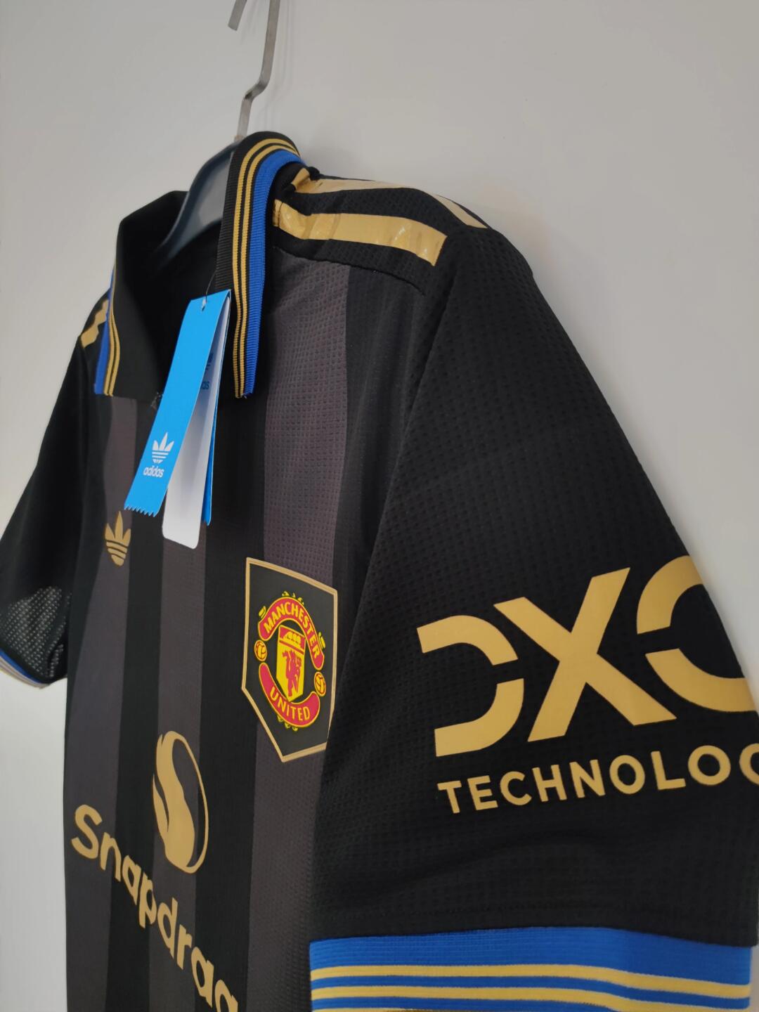 25-26 season Manchester United away jersey, Amad, Ghanacho, Rashford, Martinez