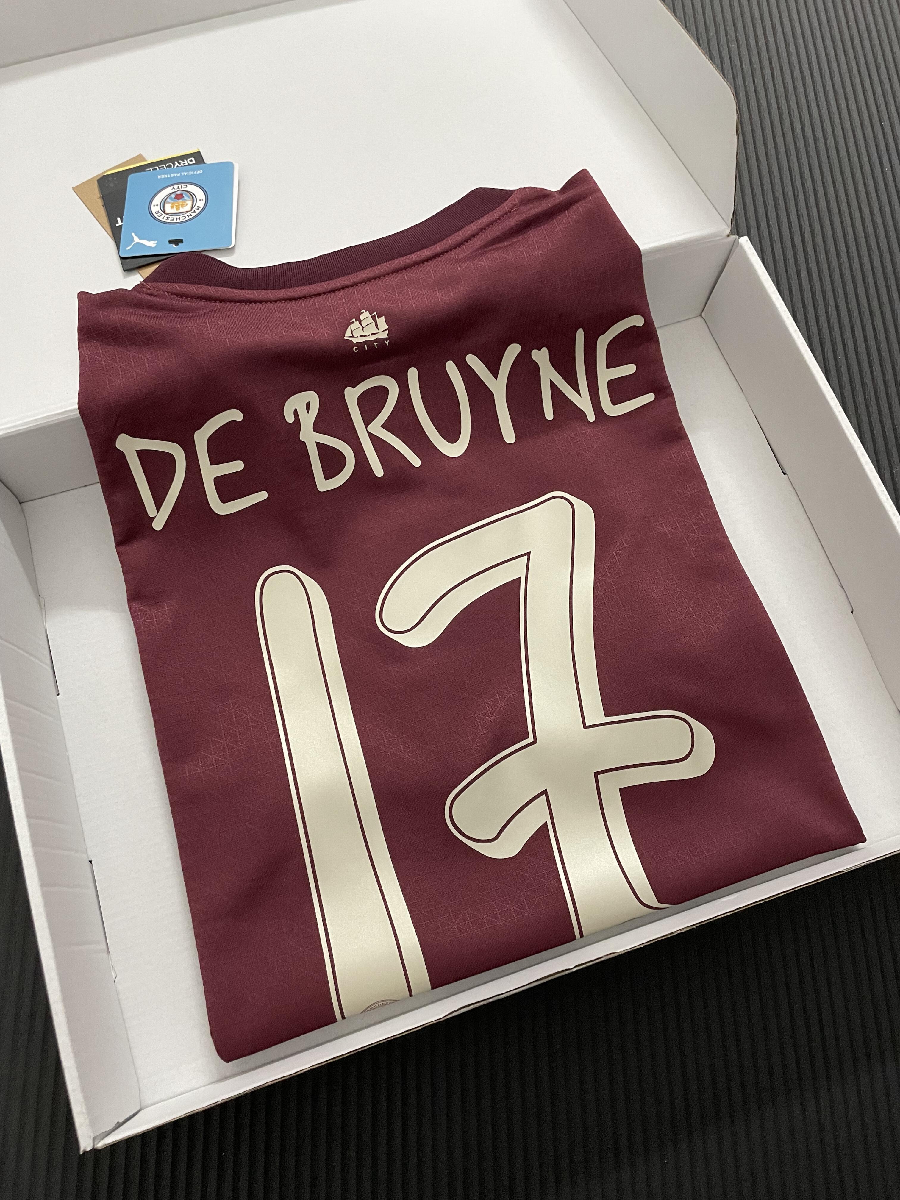 24-25 season Manchester City away jersey Haaland, De Bruyne, Malmush, Phil Foden,