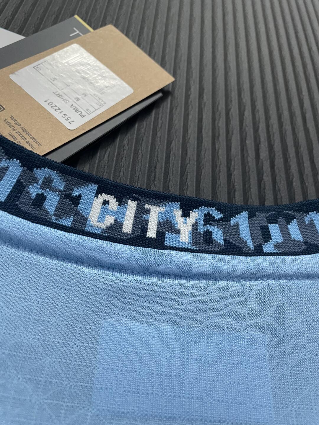 24-25 season Manchester City home jersey, Haaland, De Bruyne, Malmush, Phil Foden,