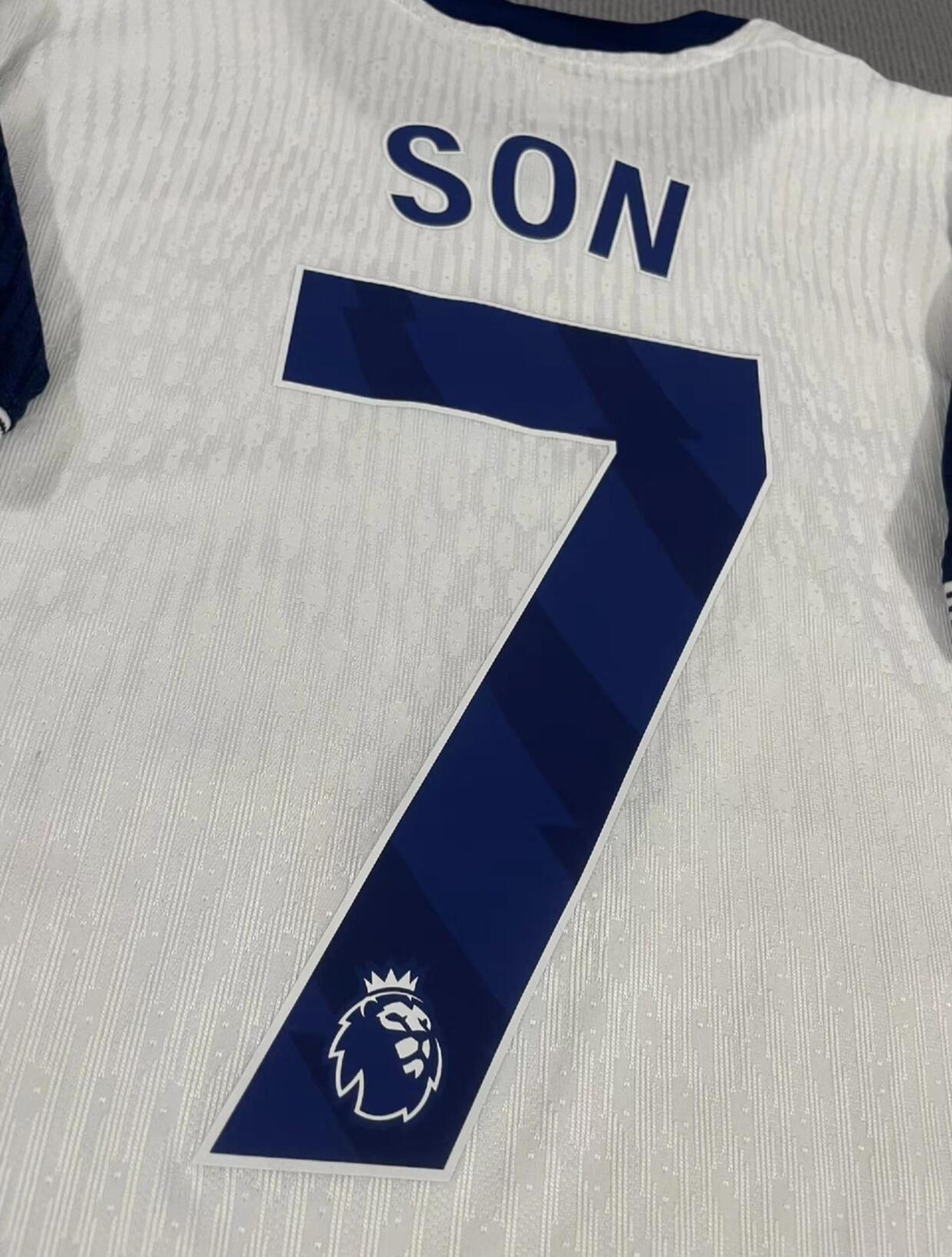 24-25 season Tottenham home jersey, Solanke, Son Heung-min, Andrade, Romero