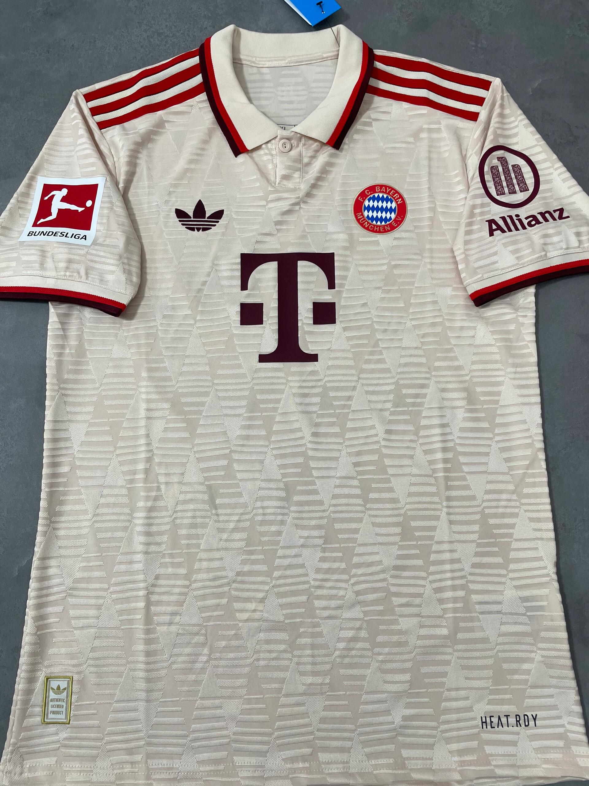 24-25 season Bayern Munich away jersey, Muller, Kane, Olise, Coman