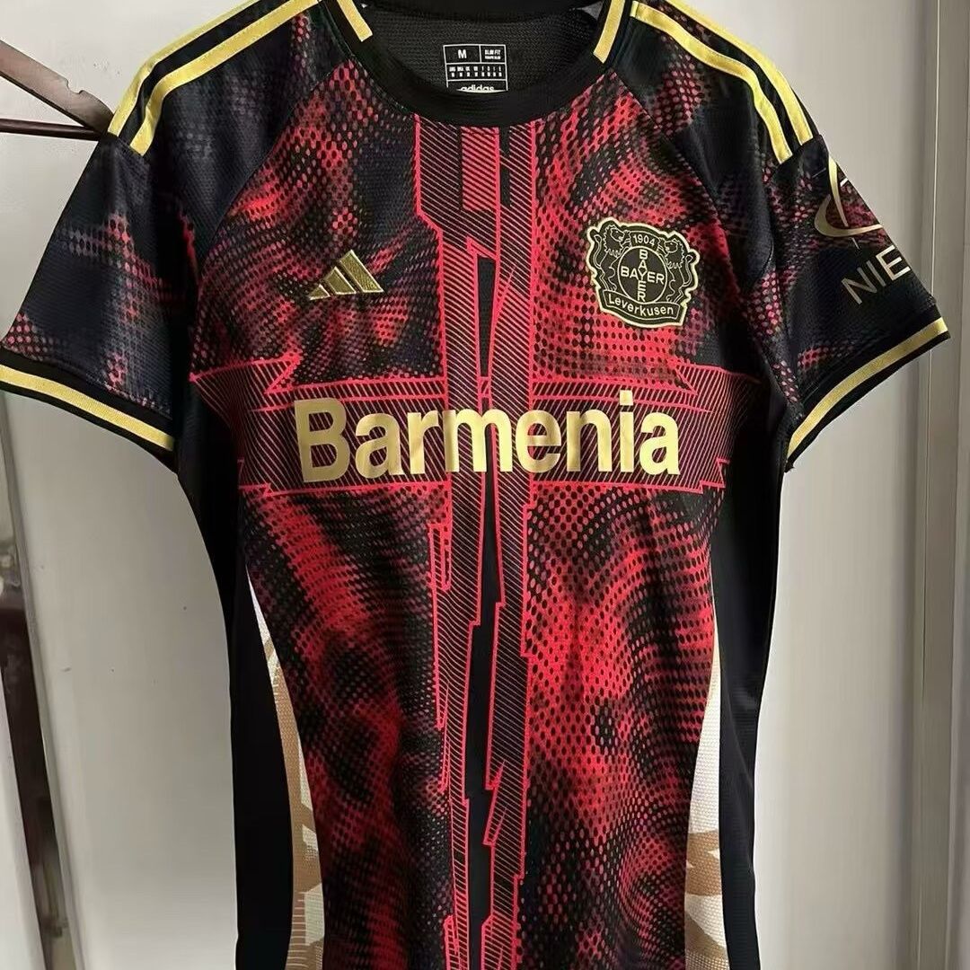 25-26 season Leverkusen home jersey, Czech, Wirtz, Boniface, Adli