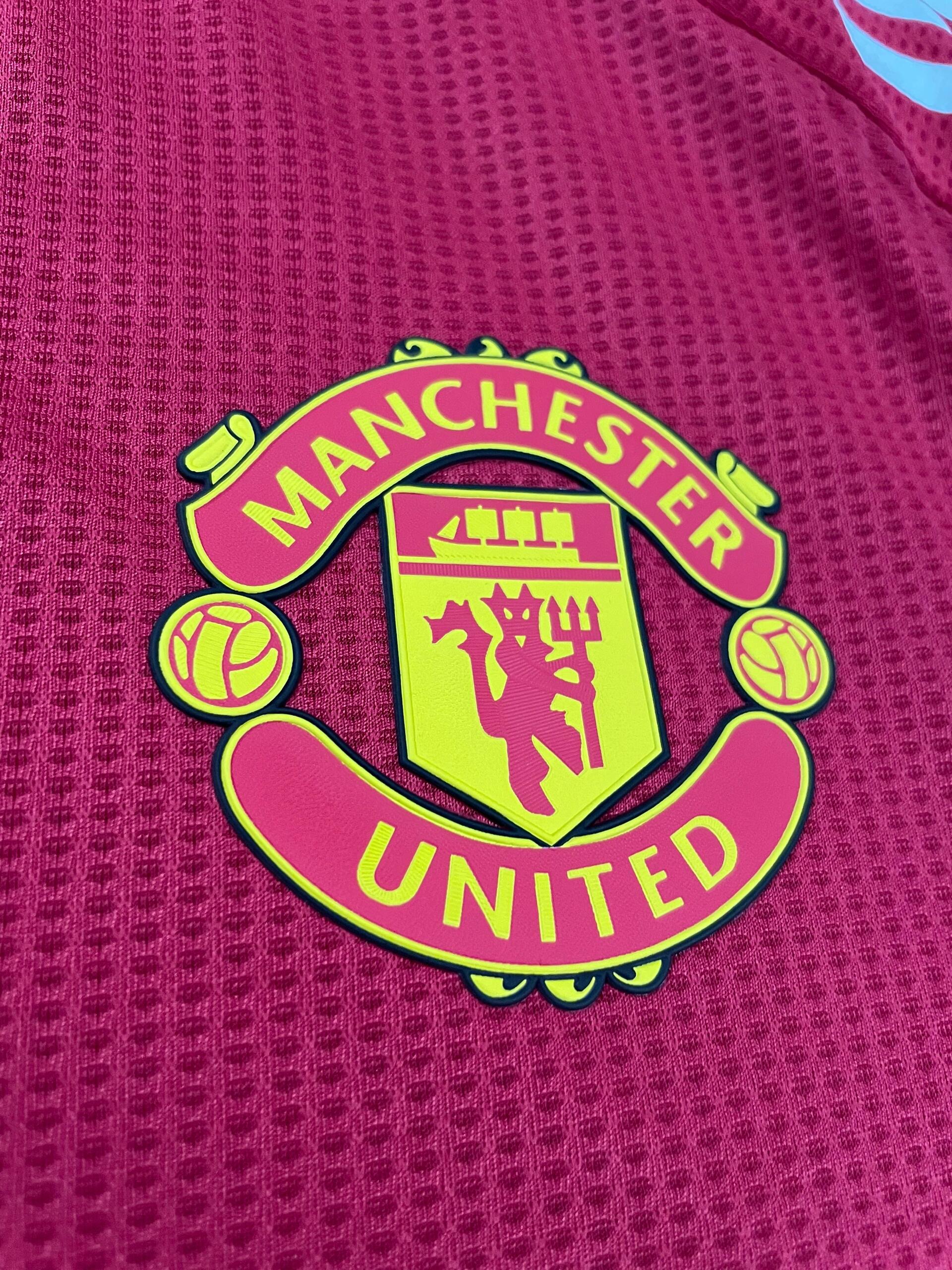 24-25 season Manchester United home jersey, Amad, Ghanacho, Rashford, Martinez