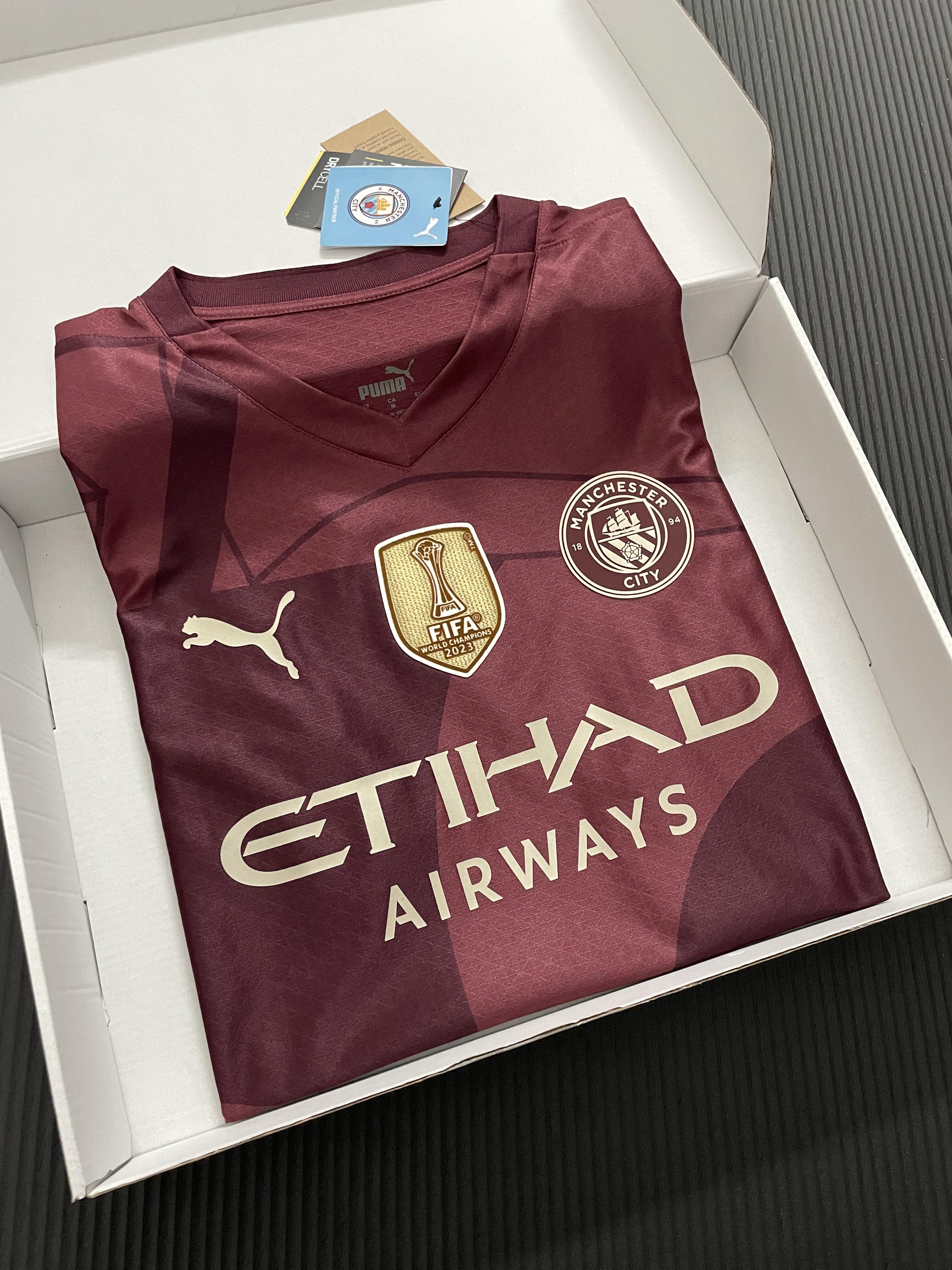 24-25 season Manchester City away jersey Haaland, De Bruyne, Malmush, Phil Foden,