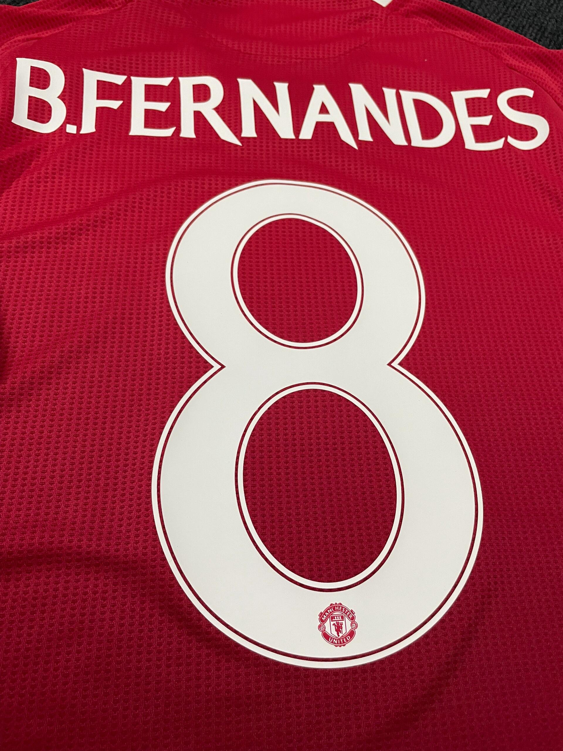 24-25 season Manchester United home jersey, Amad, Ghanacho, Rashford, Martinez