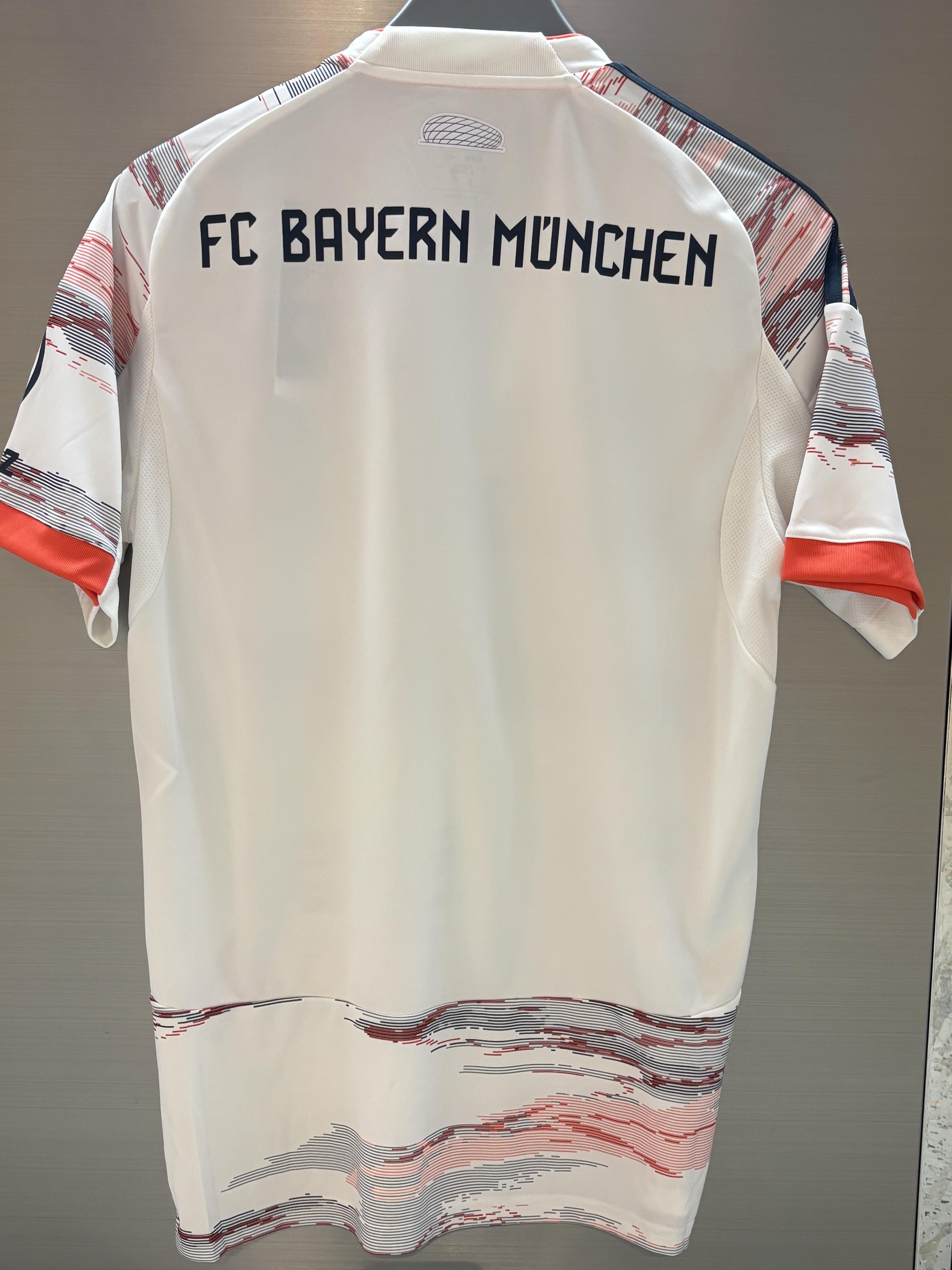 25-26 season Bayern Munich away jersey, Muller, Kane, Olise, Coman