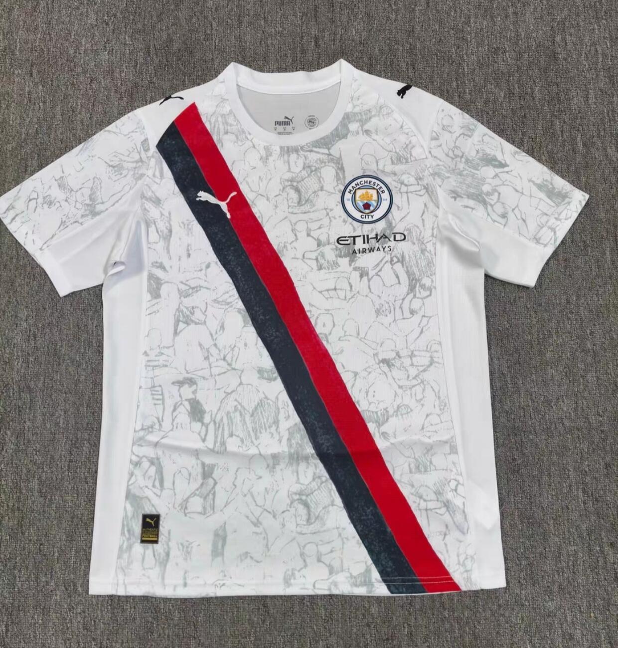 25-26 season Manchester City away jersey Haaland, De Bruyne, Malmush, Phil Foden,