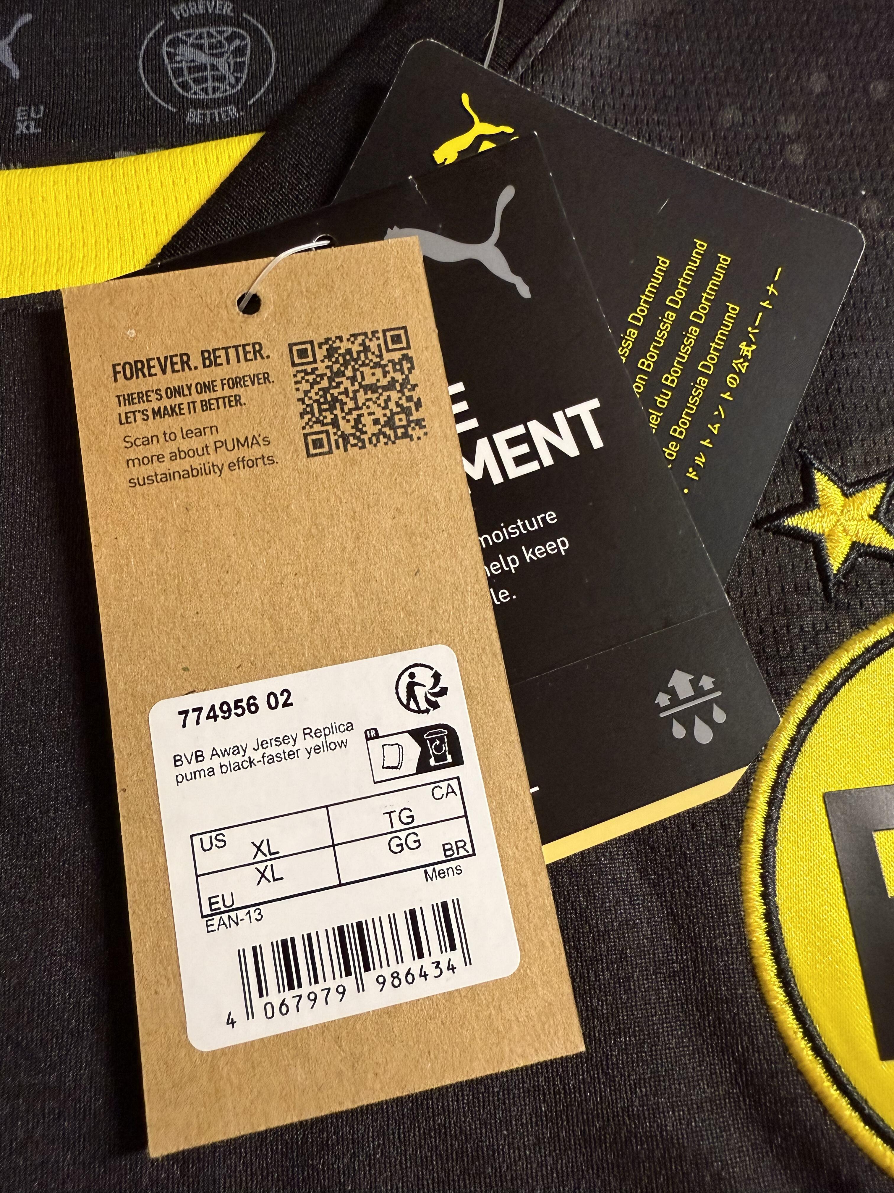 24-25 season Dortmund away jersey, Reus, Guirassi, Bale, Adeyemi