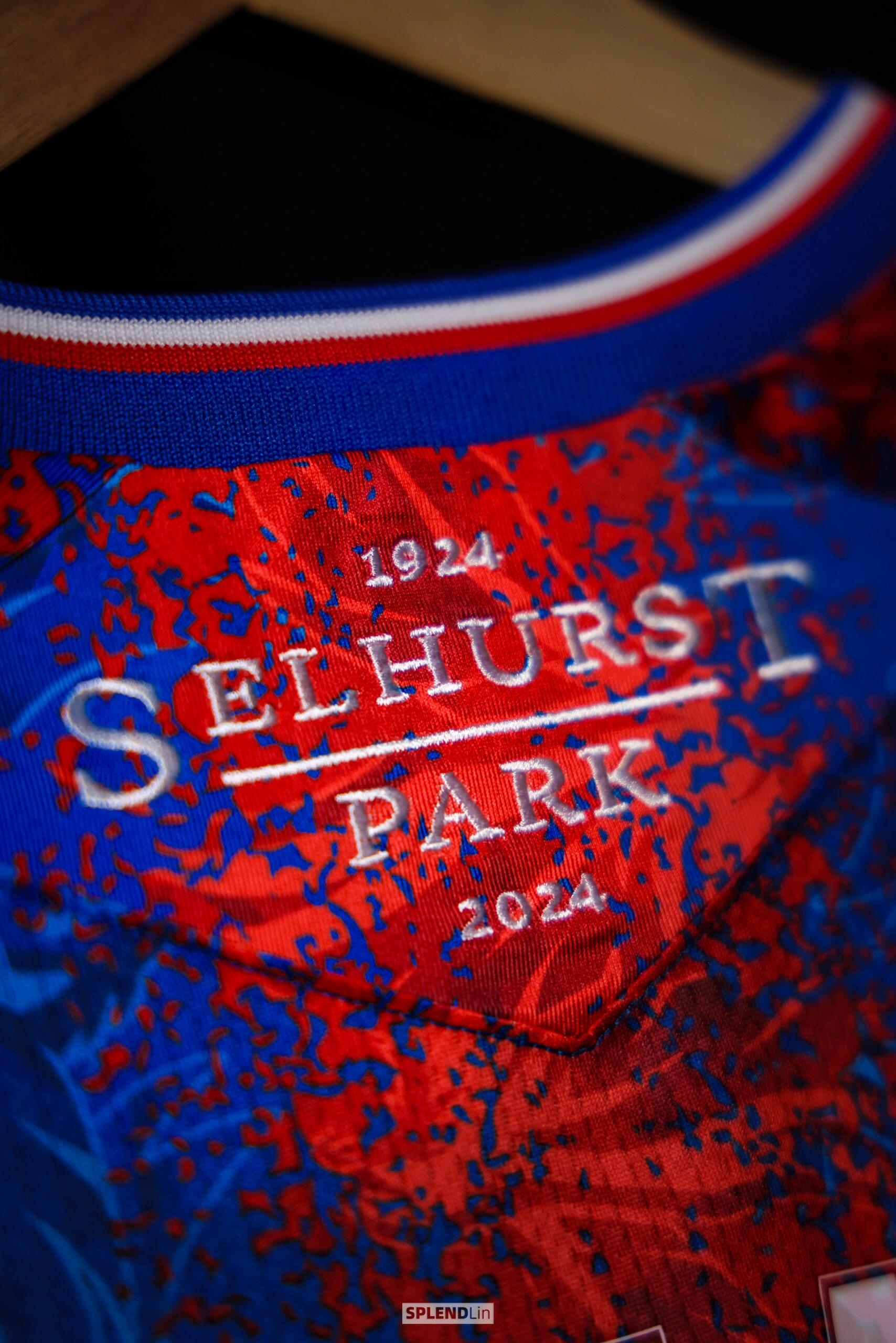 24-25 season Crystal Palace home jersey, Mateta, Sarr, Issi, Nketiah, Franca