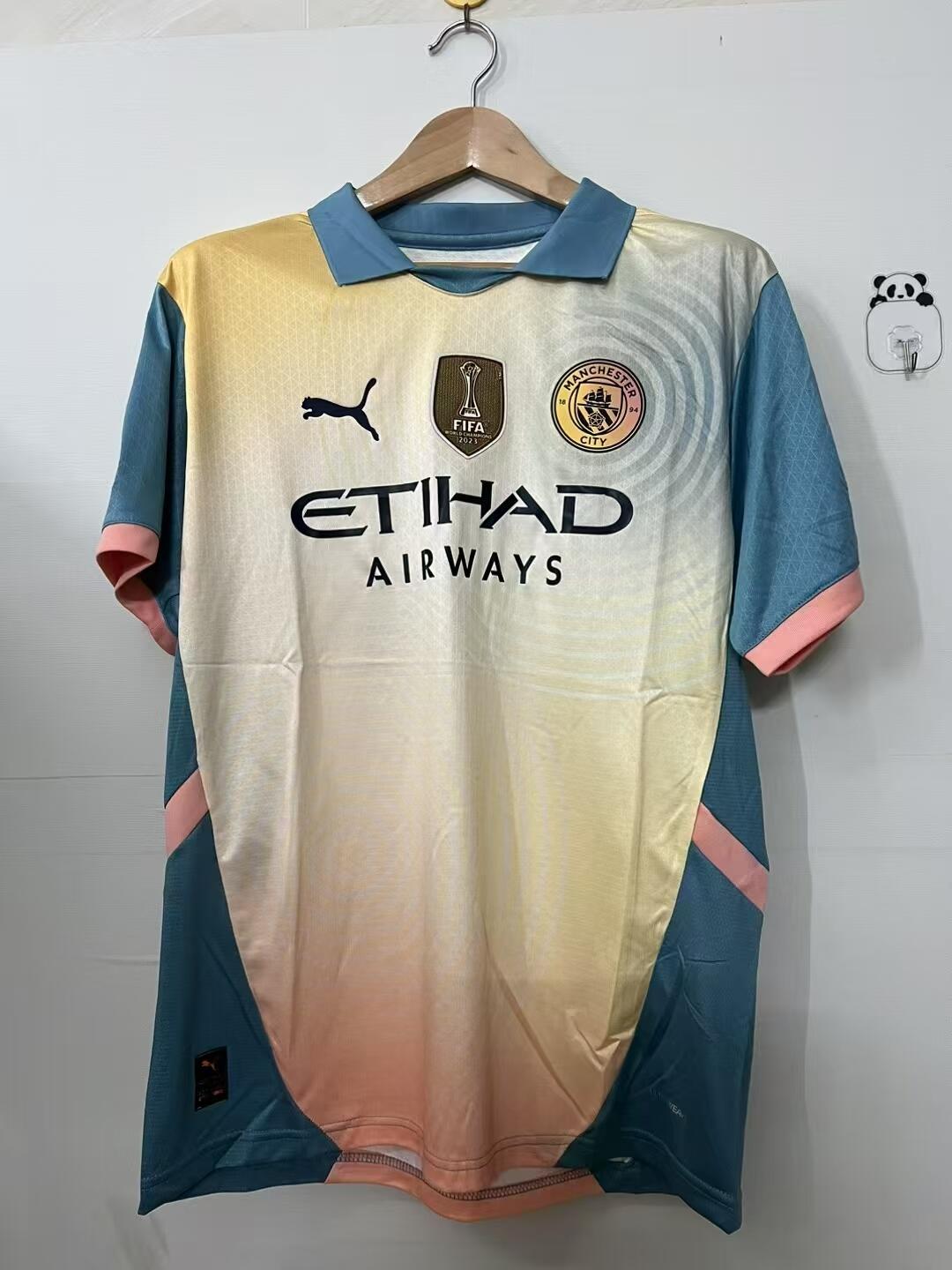 24-25 season Manchester City away jersey Haaland, De Bruyne, Malmush, Phil Foden,