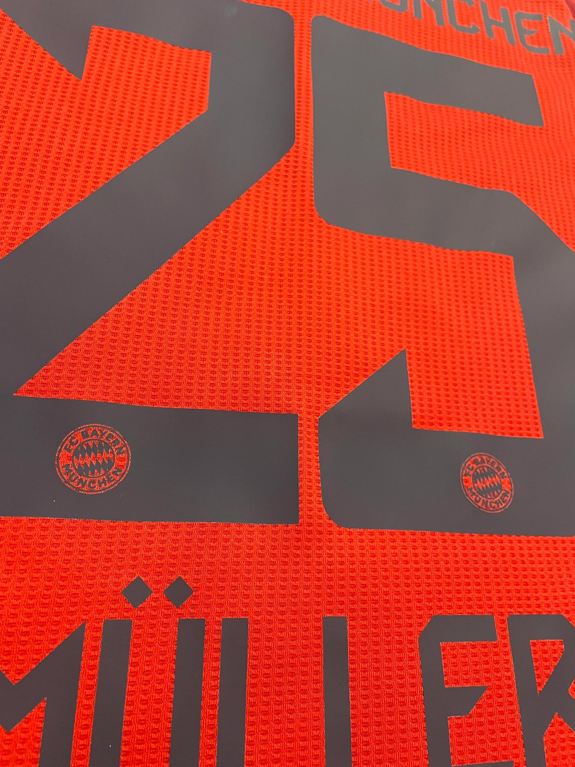 24-25 season Bayern Munich home jersey, Muller, Kane, Olise, Coman