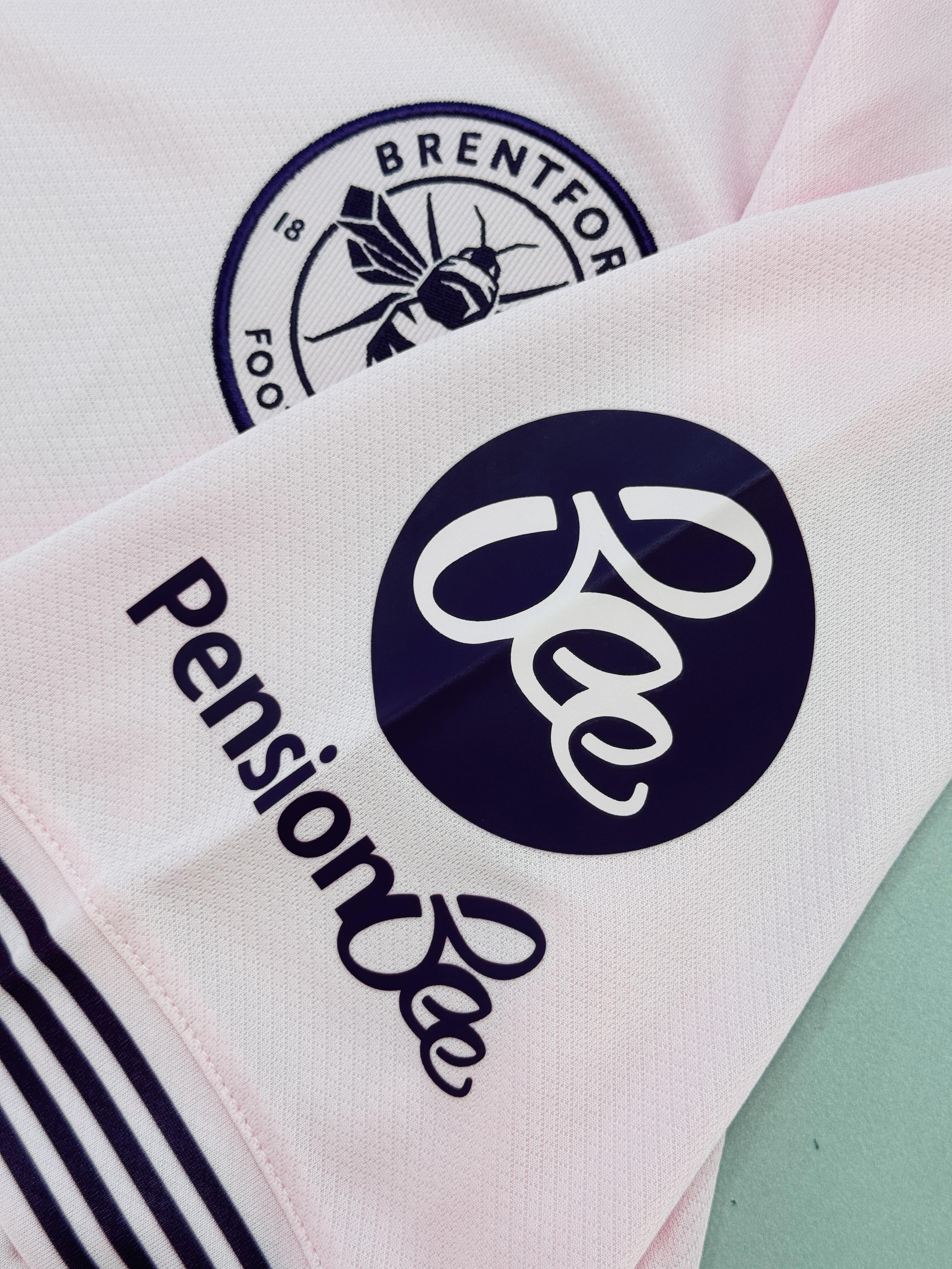 24-25 season Brentford away jersey, Mbemo, Visa, Shad, Carvalho