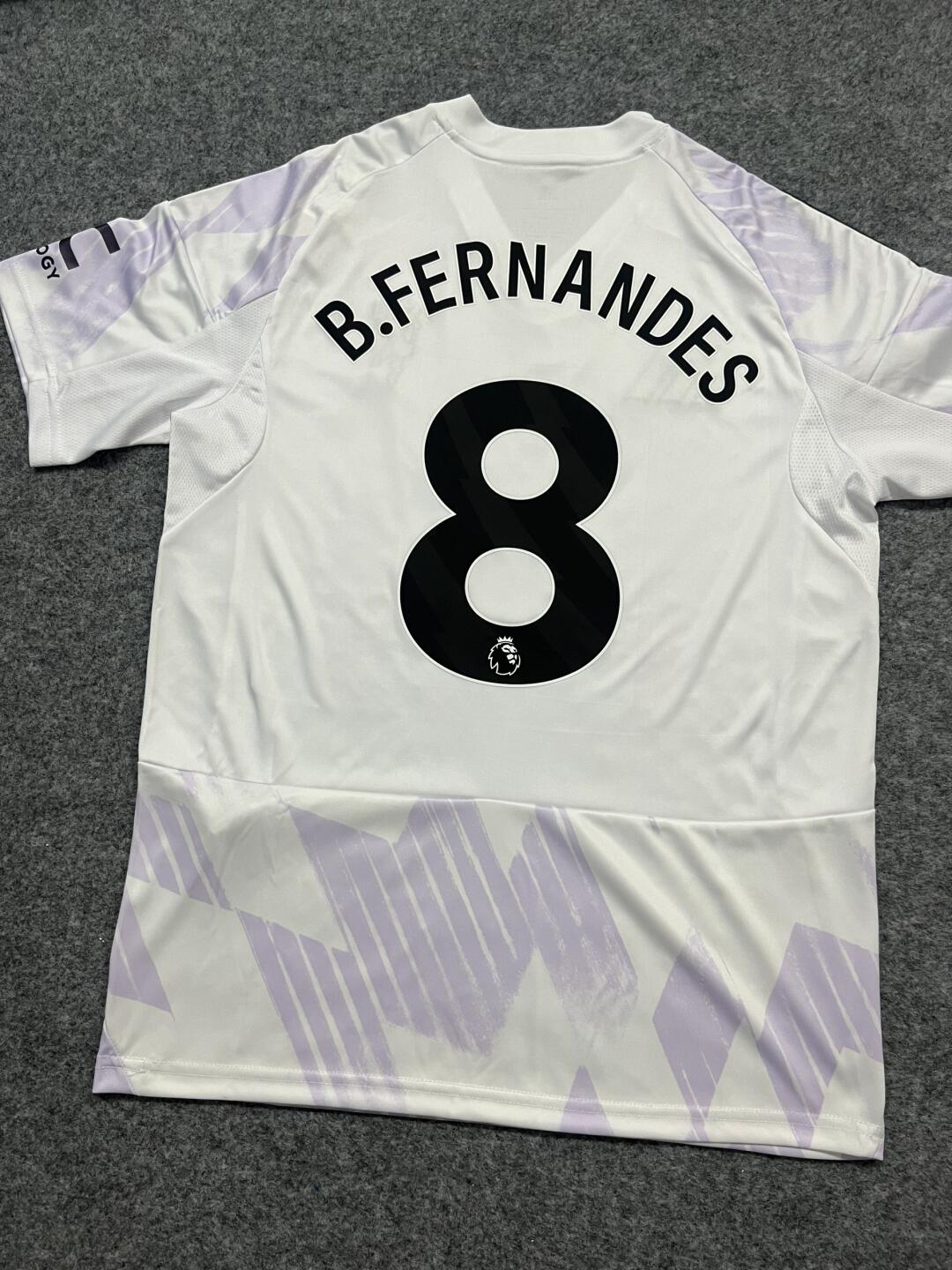 25-26 season Manchester United away jersey, Amad, Ghanacho, Rashford, Martinez