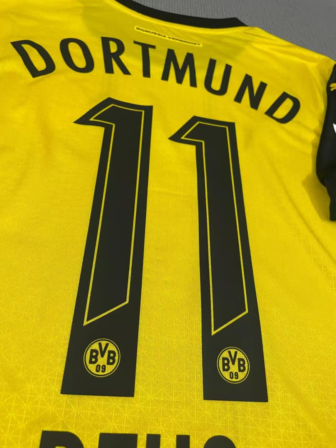 24-25 season Dortmund home jersey, Reus, Guirassi, Bale, Adeyemi