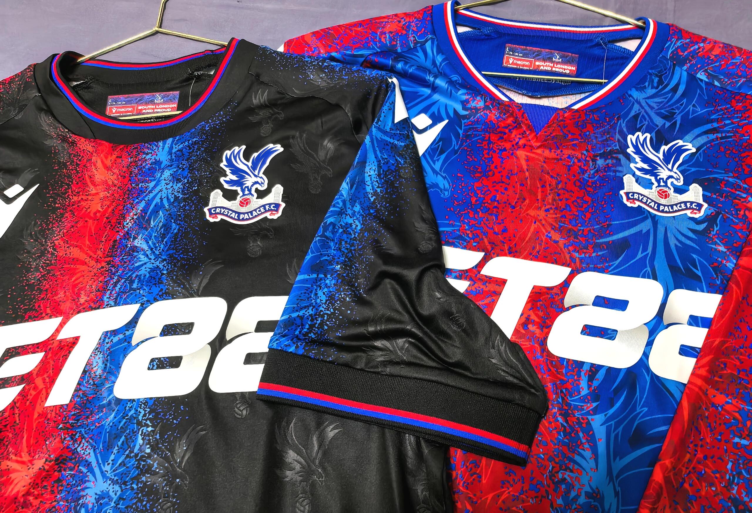 24-25 season Crystal Palace away jersey, Mateta, Sarr, Isi, Nketiah, Franca