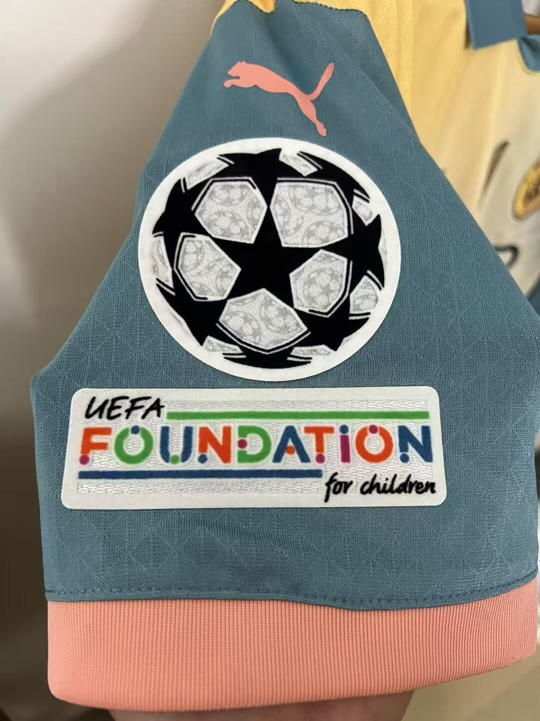 24-25 season Manchester City away jersey Haaland, De Bruyne, Malmush, Phil Foden,