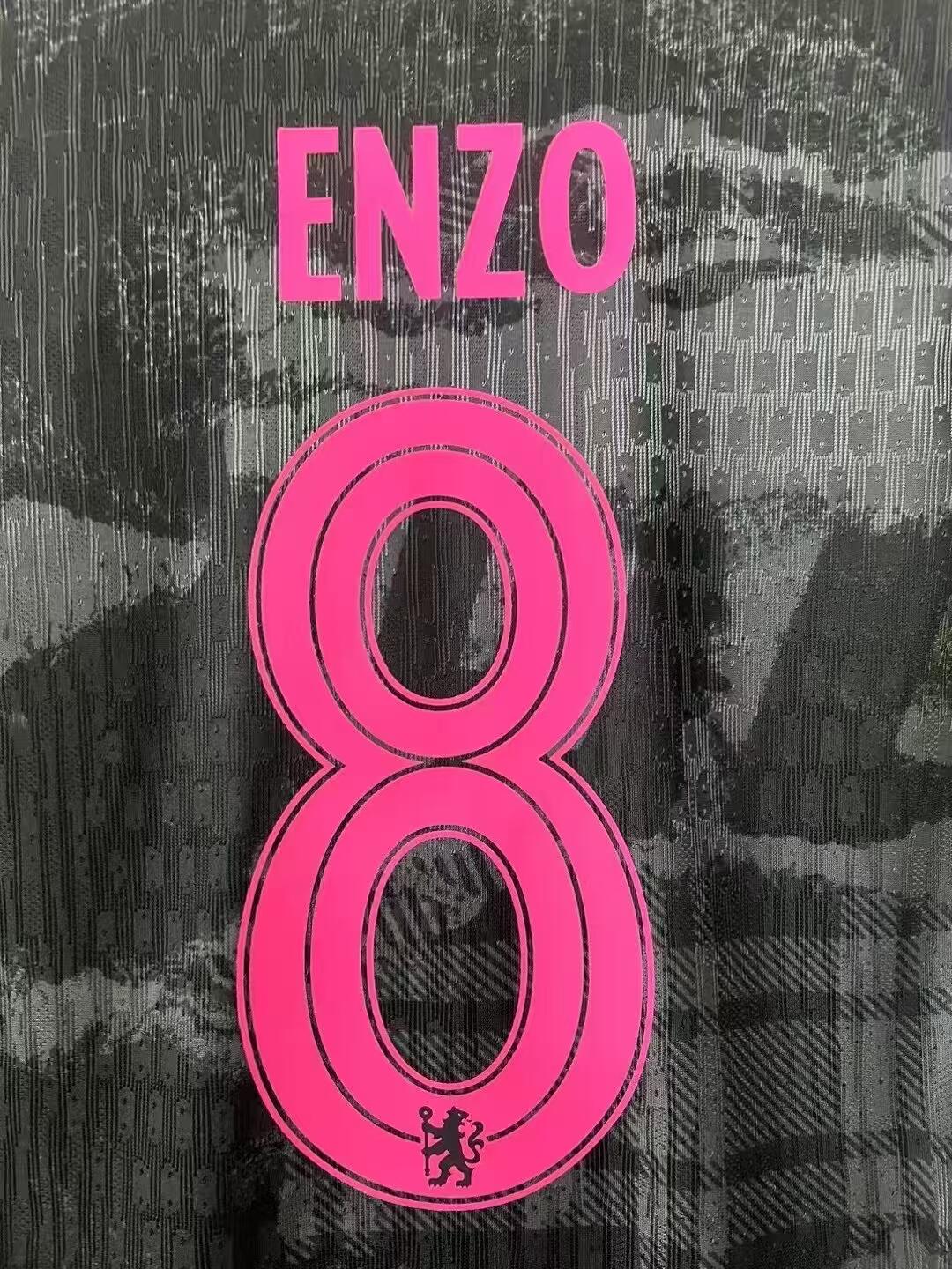 24-25 Chelsea away kit, Nicolas Jackson, Enzo Fernandez, Pedro Neto, Sancho