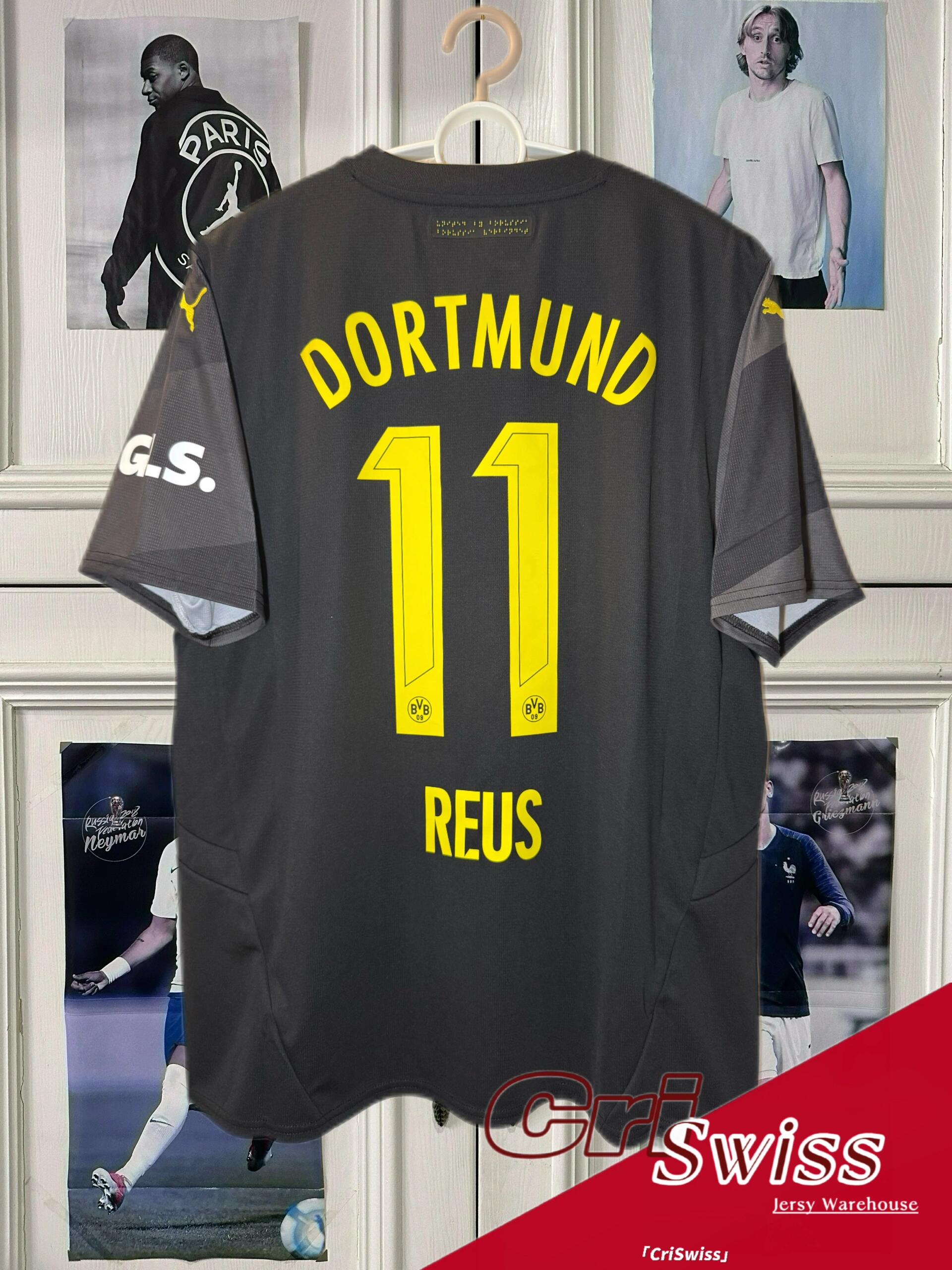 24-25 season Dortmund away jersey, Reus, Guirassi, Bale, Adeyemi