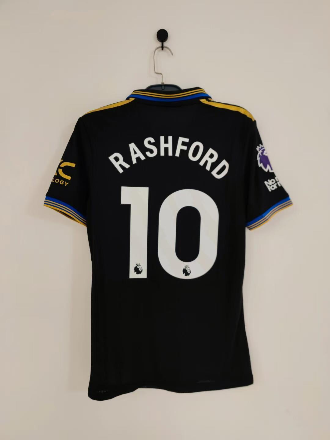 25-26 season Manchester United away jersey, Amad, Ghanacho, Rashford, Martinez