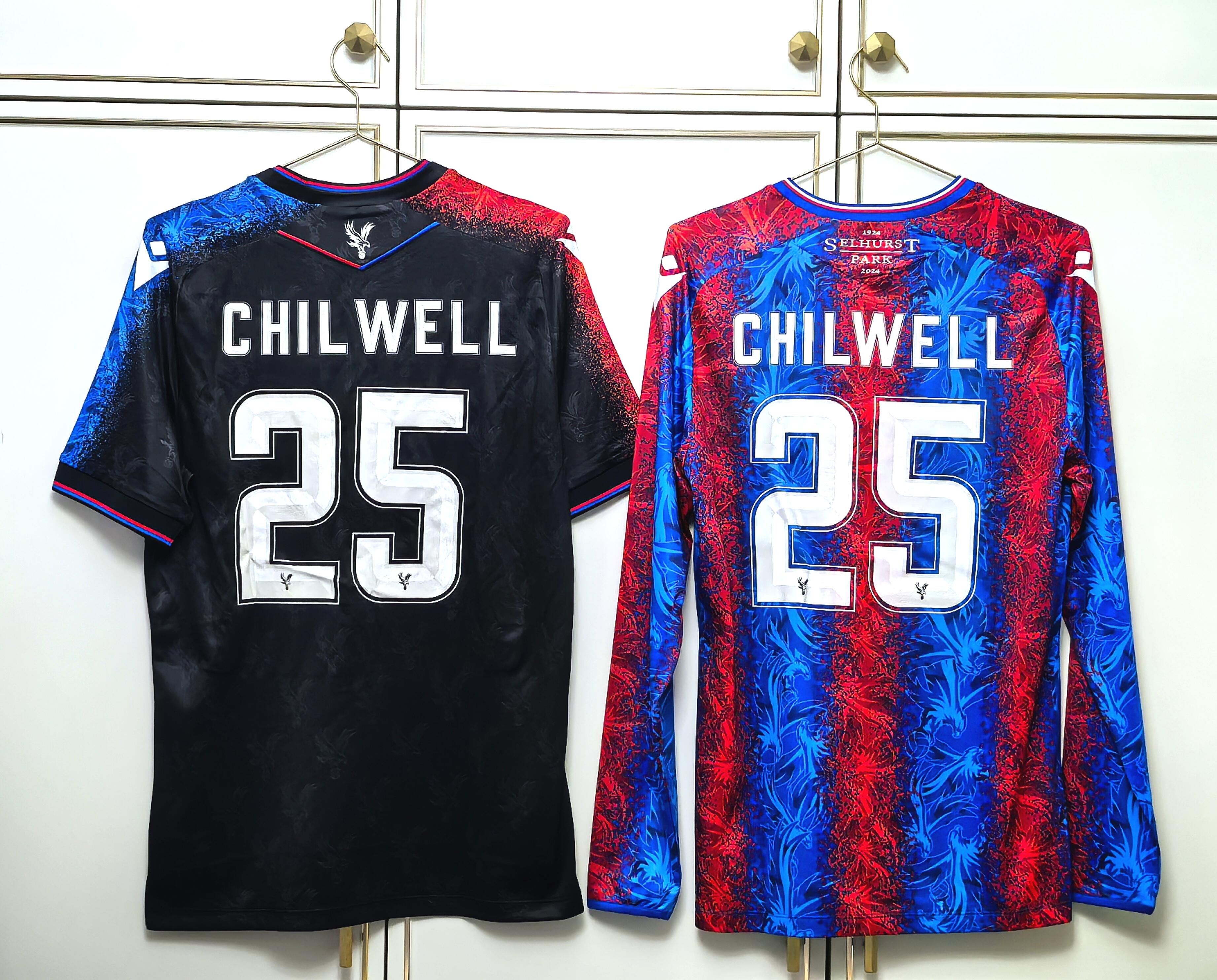 24-25 season Crystal Palace away jersey, Mateta, Sarr, Isi, Nketiah, Franca