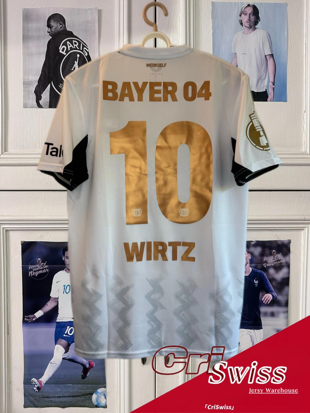 24-25 season Leverkusen away jersey, Czech, Wirtz, Boniface, Adli