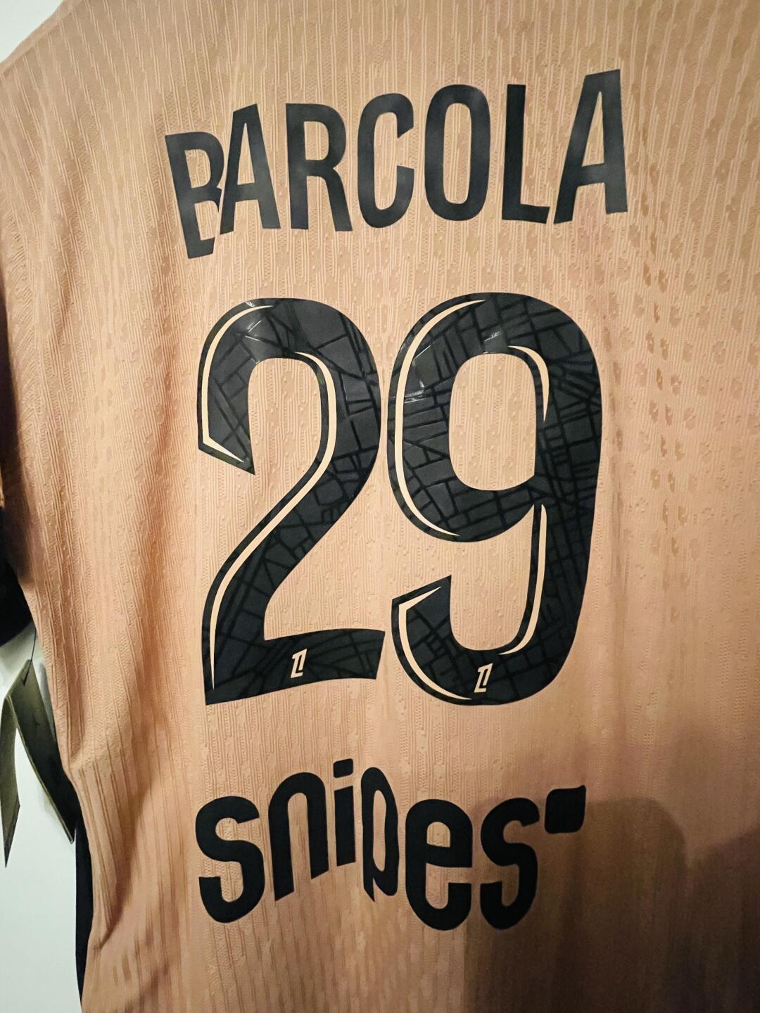 24-25 season Paris Saint-Germain away jersey Dembele, Bacora, Ramos, Fabian