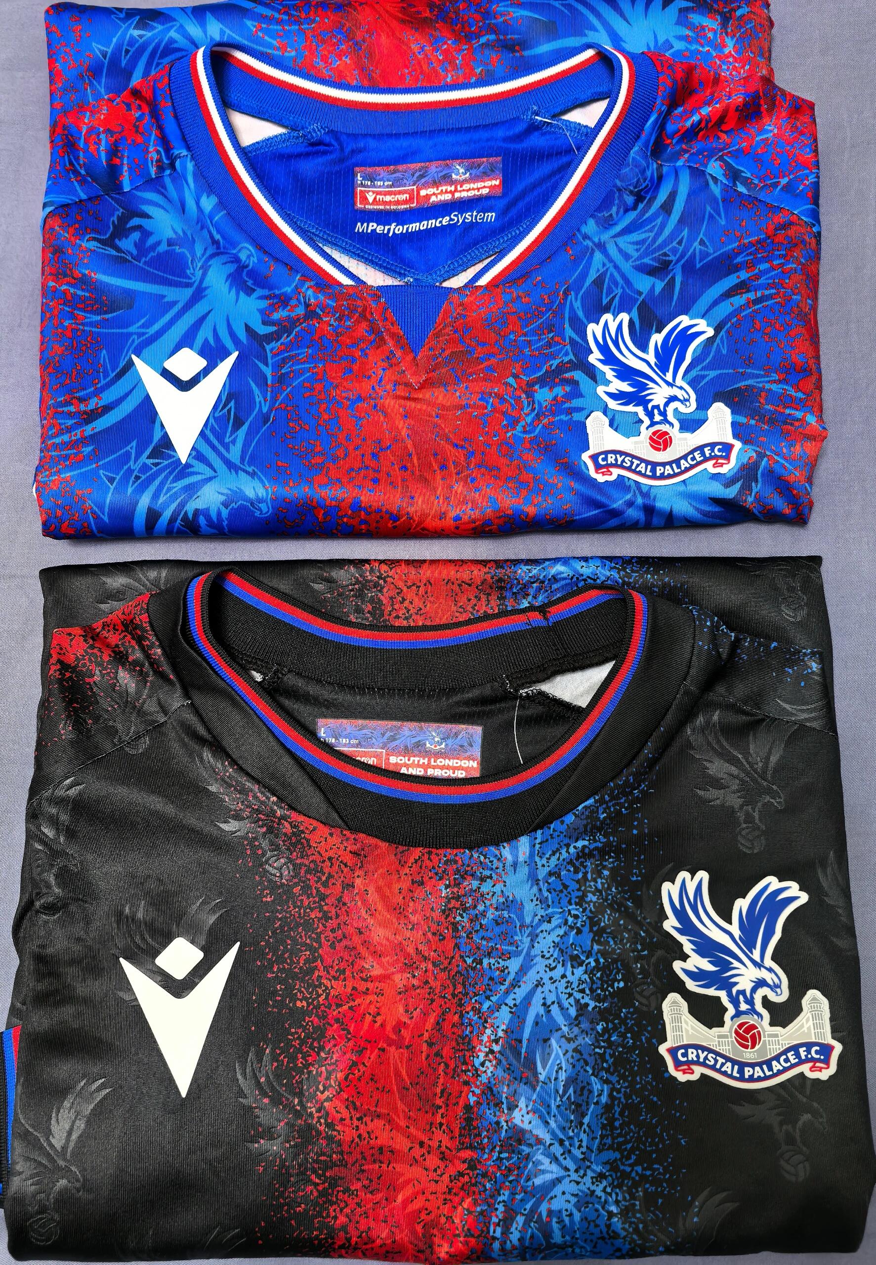 24-25 season Crystal Palace away jersey, Mateta, Sarr, Isi, Nketiah, Franca